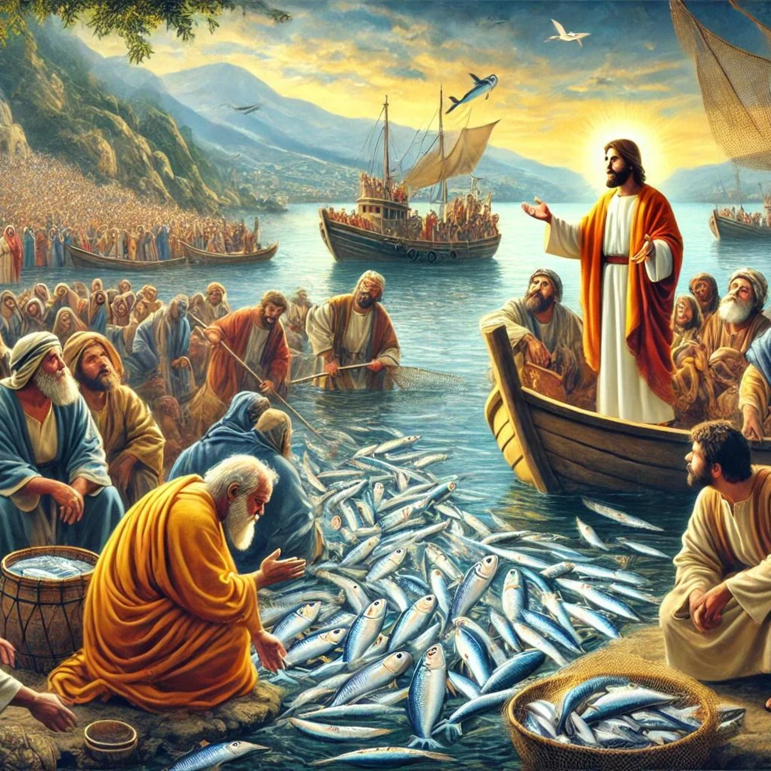 "Nevertheless, at Your word, I will let down the net" Trinity 5 2024