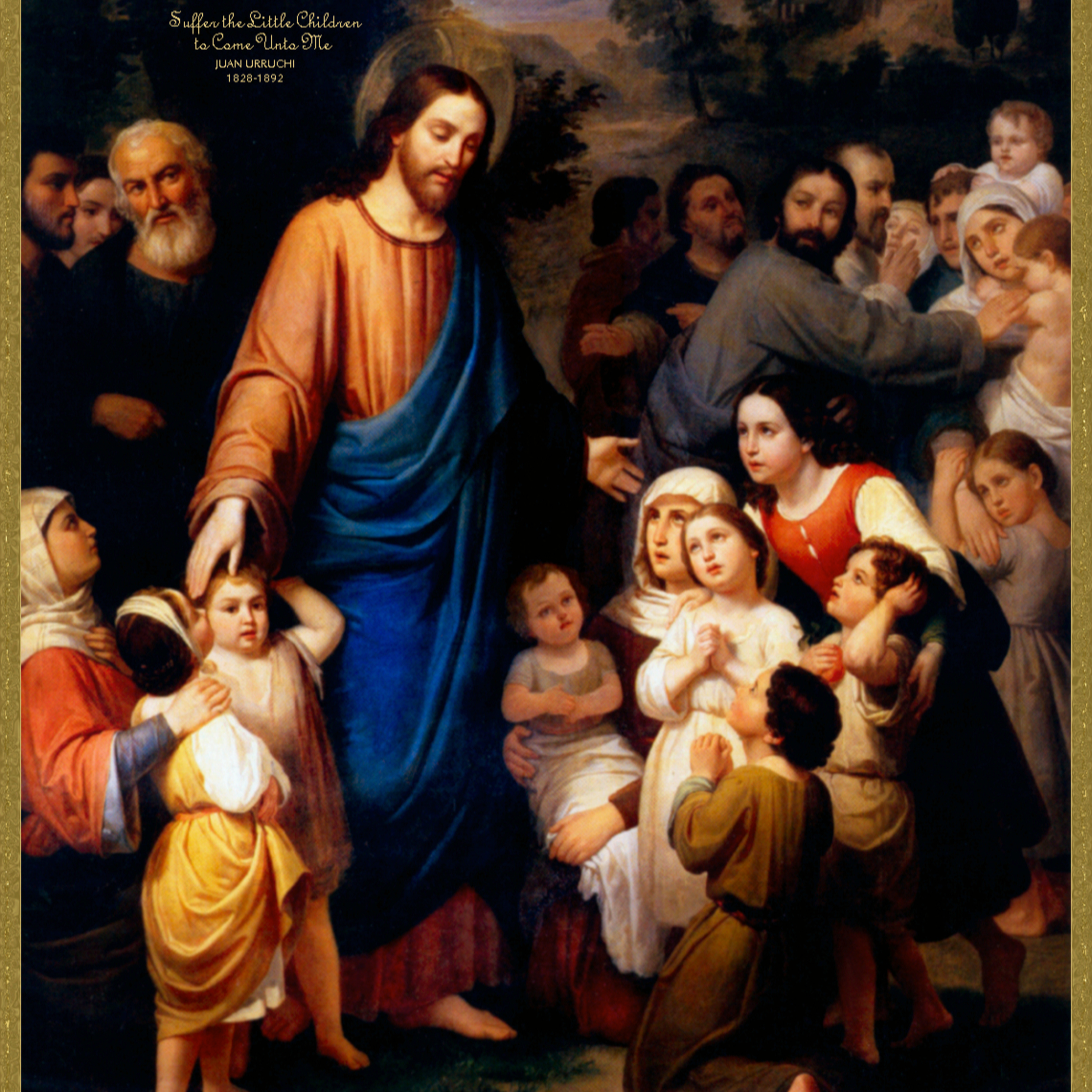 Jesus Blesses the Children—Mark 10:13-16
