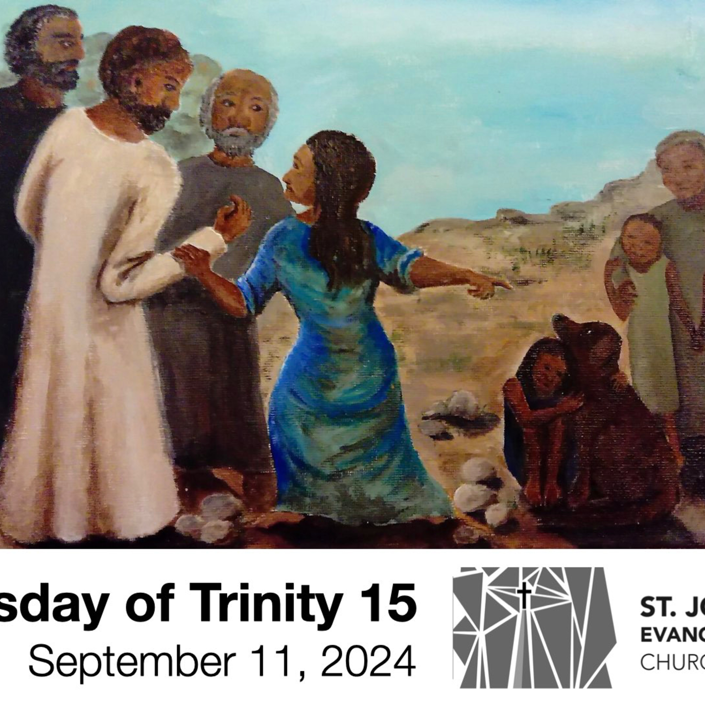 "Jesus Opens Ears, Looses Tongues, and Casts Out Demons For You" Wednesday of Trinity 15 2024
