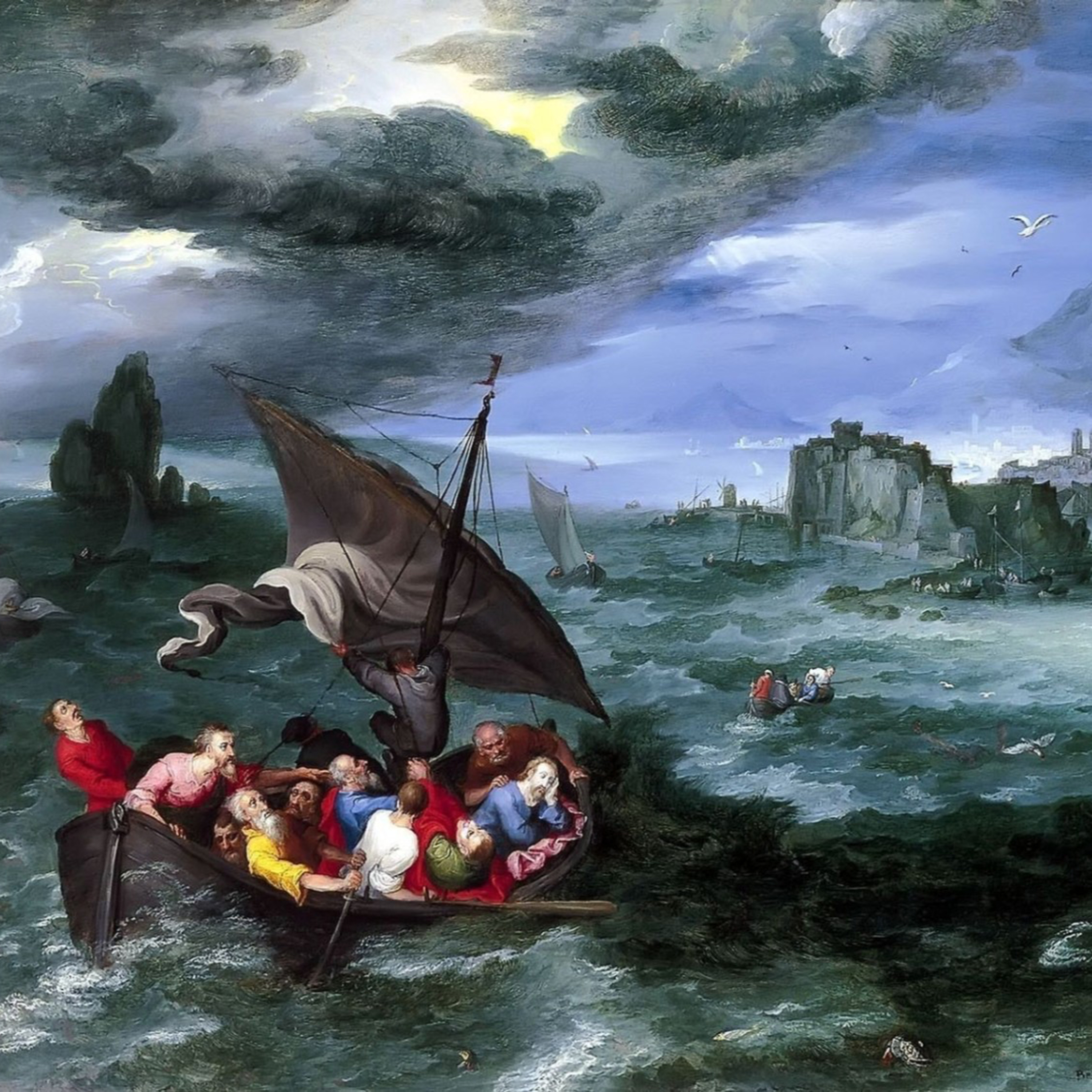 The Stilling of the Storm—Mark 4:35-41