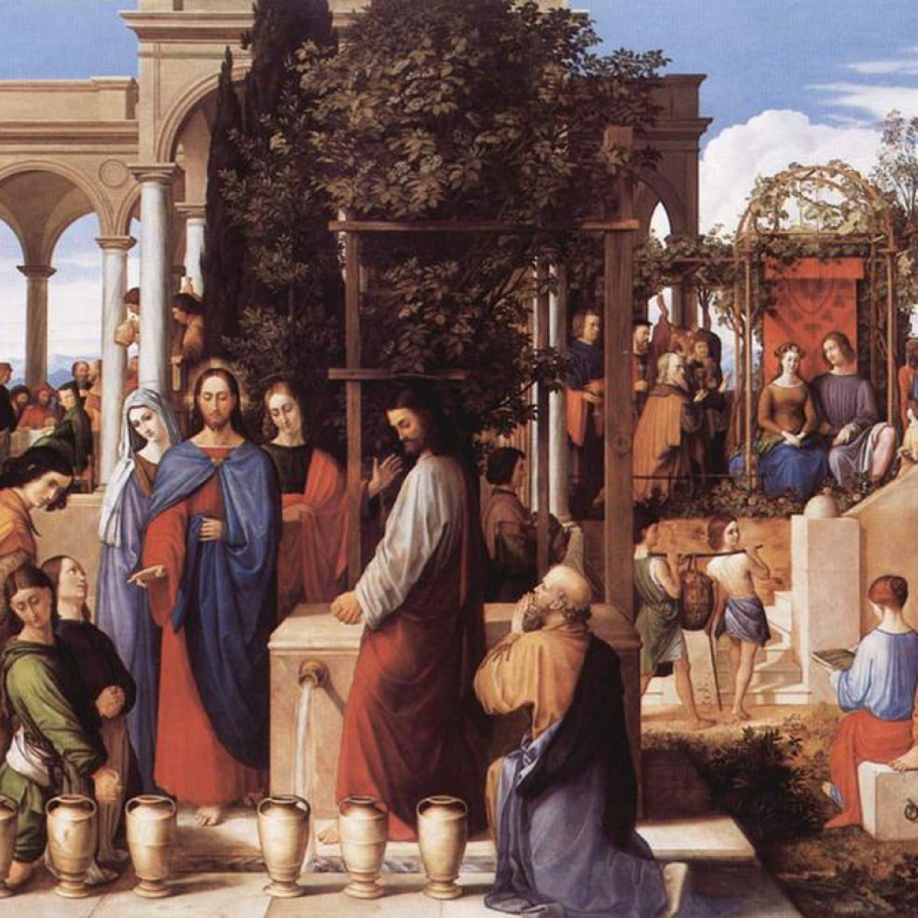 "With Christ and his gifts of salvation at the center" Epiphany 2 2025