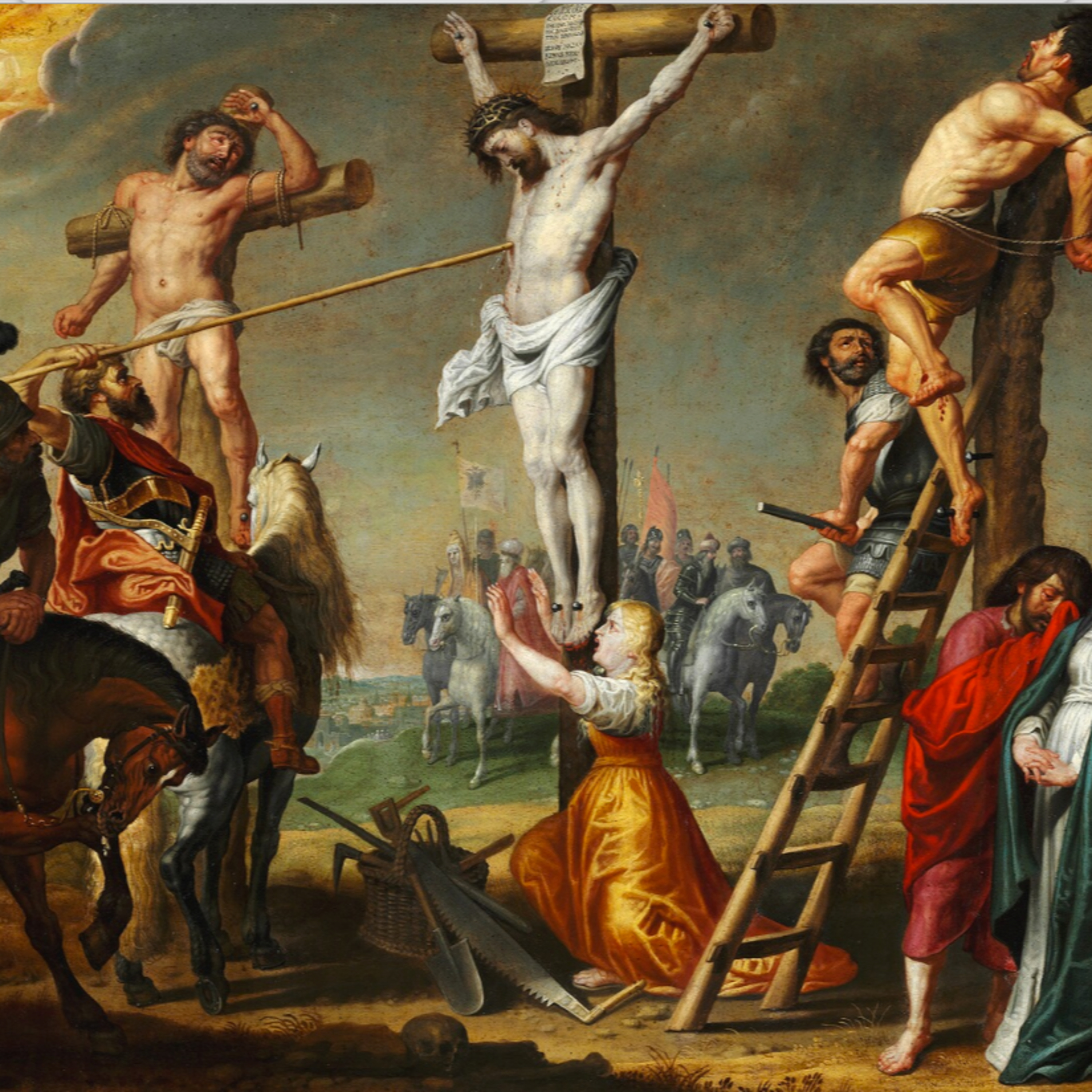 "The blood and water from Christ’s side" Good Friday Tenebrae 2025