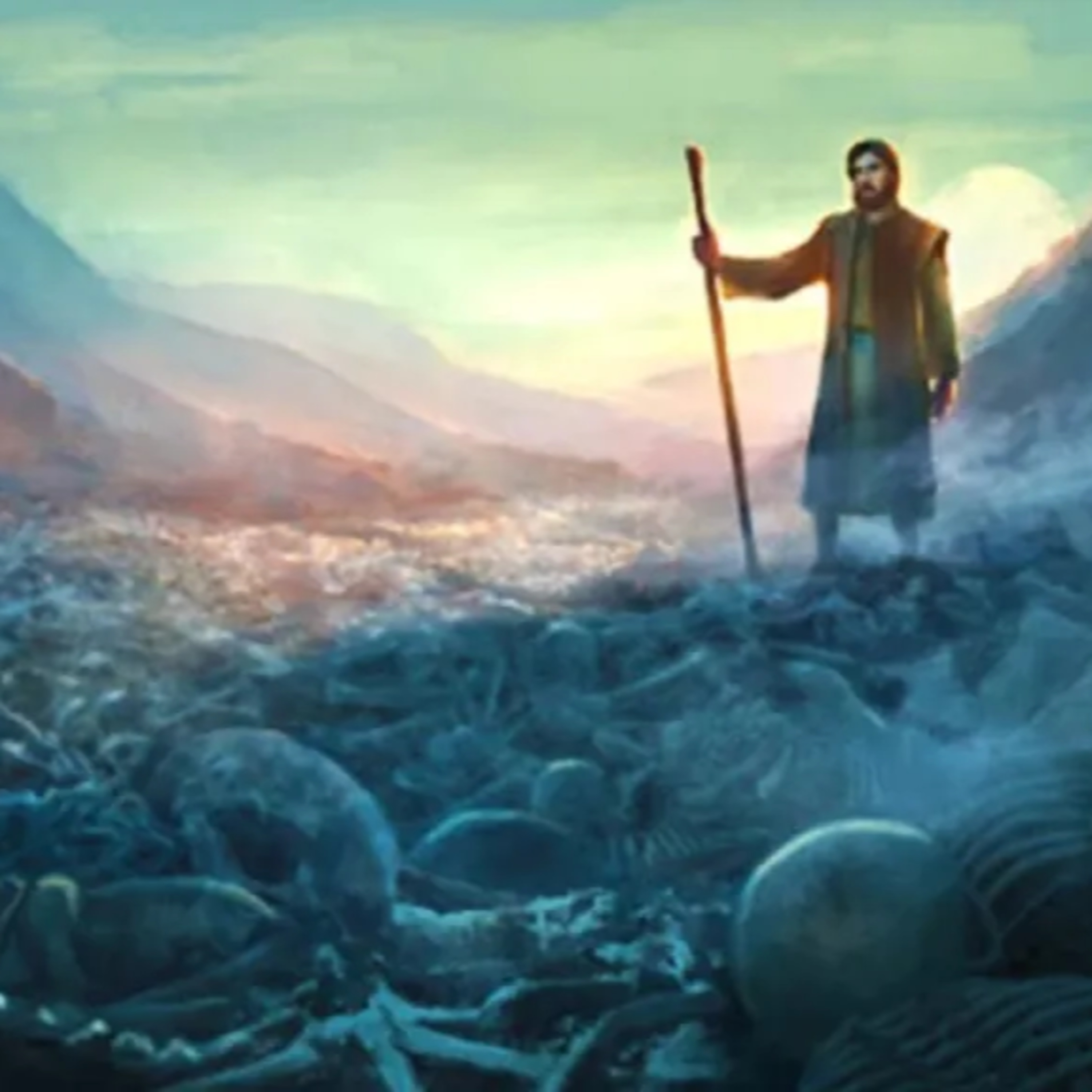 Sunday’s OT and Epistle—Ezekiel 37:1-14; 1 John 5:4-10