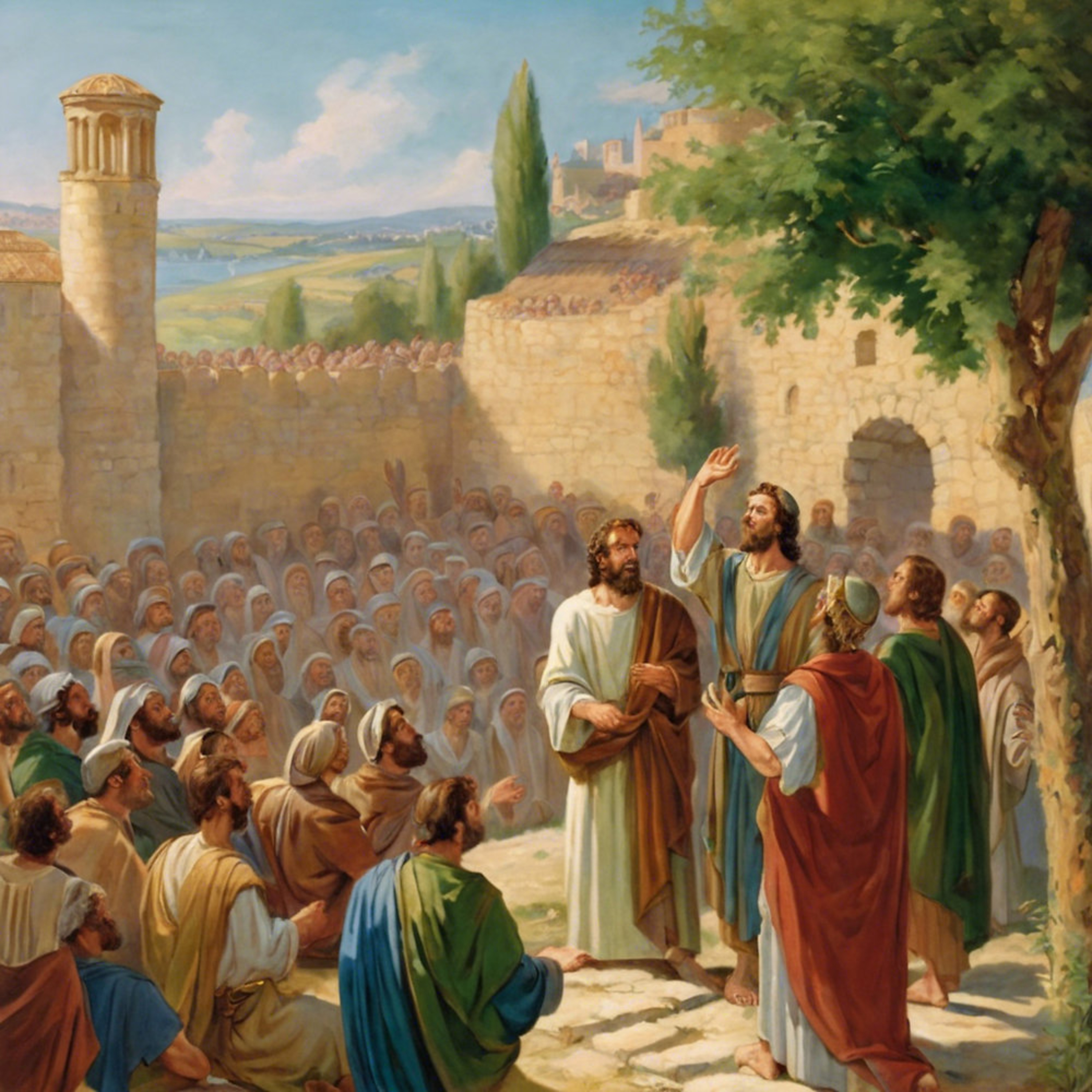 Paul Preaches in the Synagogue of Antioch in Pisidia—Acts 13:26-33