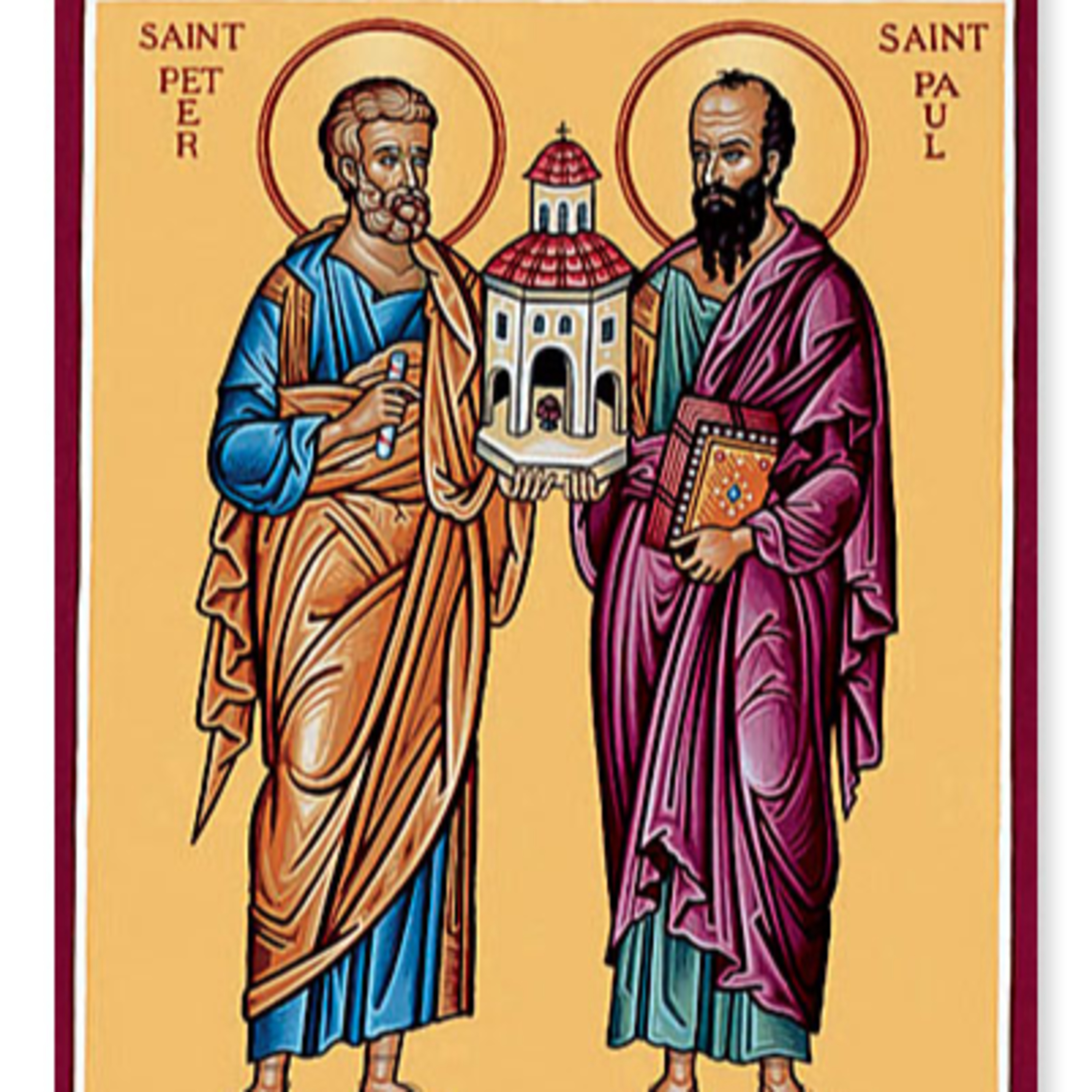 "Upon this rock, there is reconciliation between dissenting brothers." St. Peter and St. Paul 2025