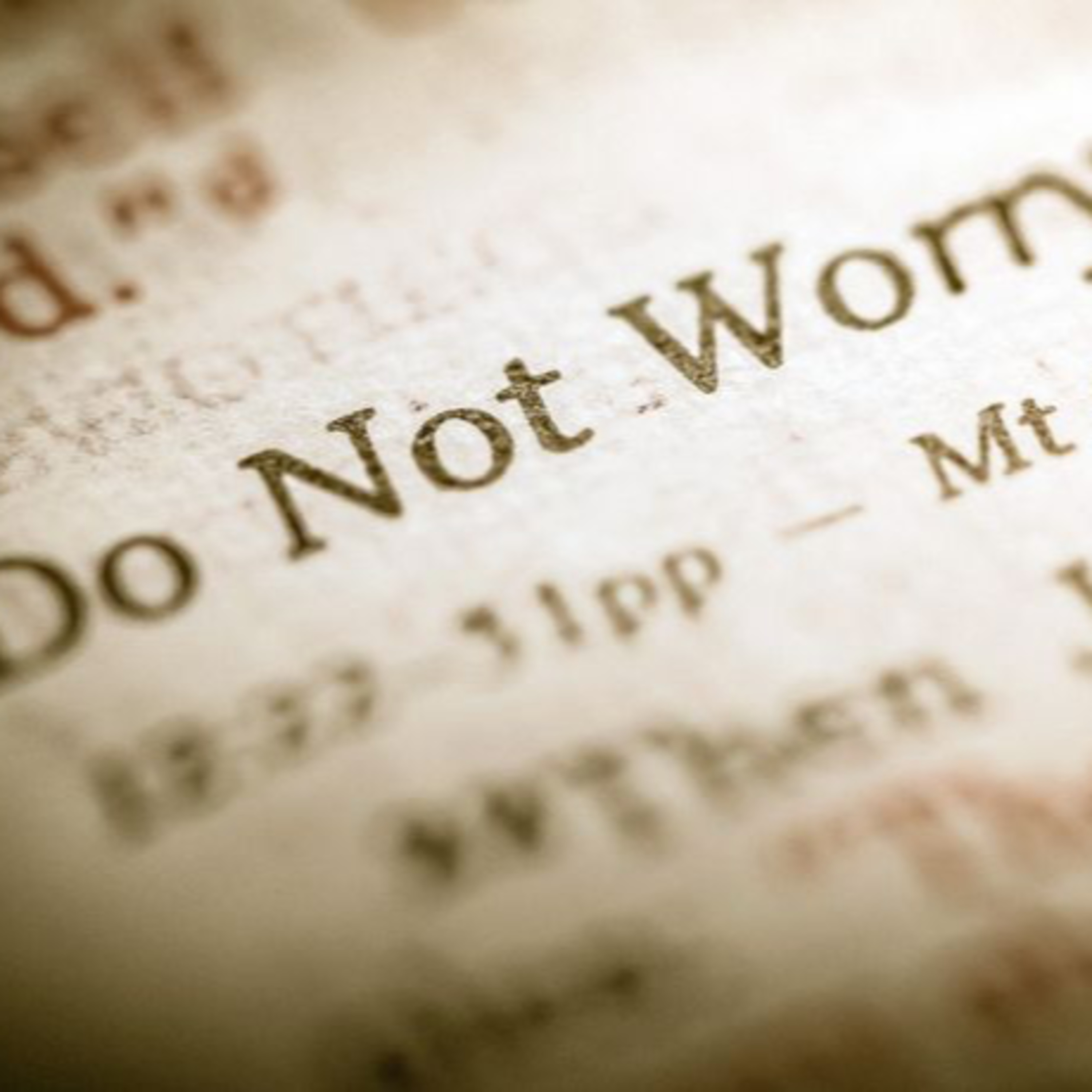 Labor Day—Do Not Worry about Your Life—Matt. 6:24-34