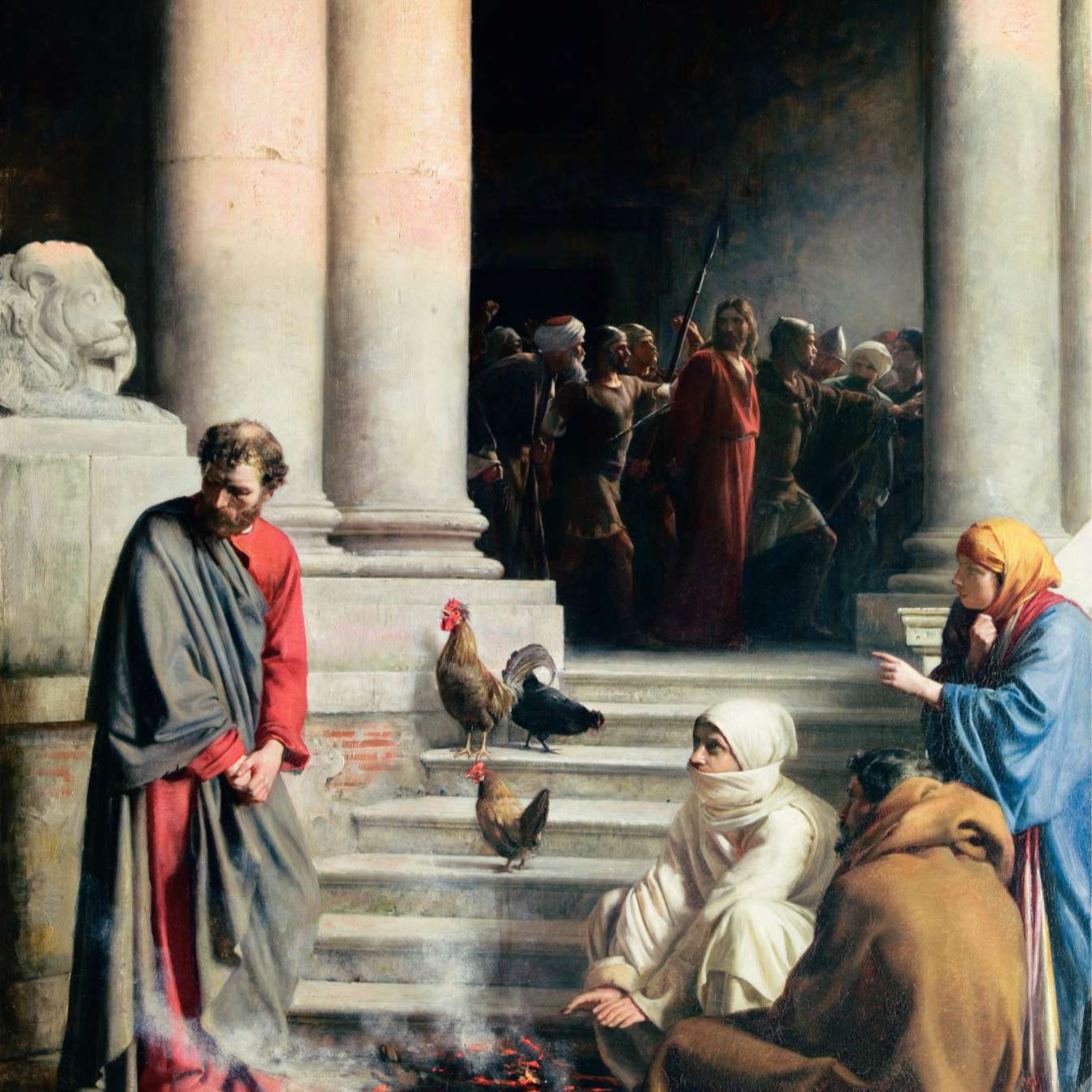 Peter Denies His Lord—Matthew 26:69-75