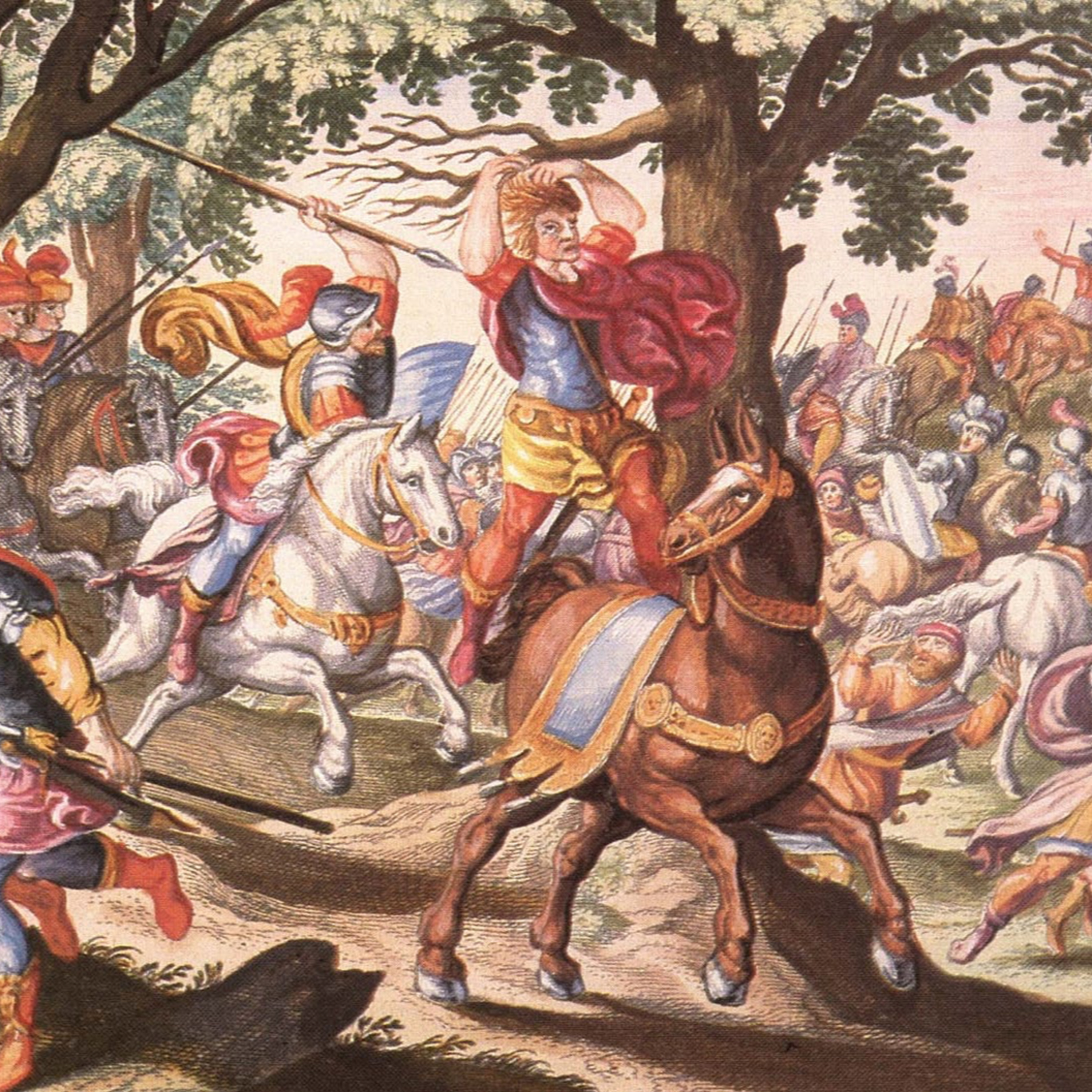 The Rebellion of Absalom—2 Samuel 15:2-15 (15:16–18:5) 18:6-15 (16-32) 18:33–19:6