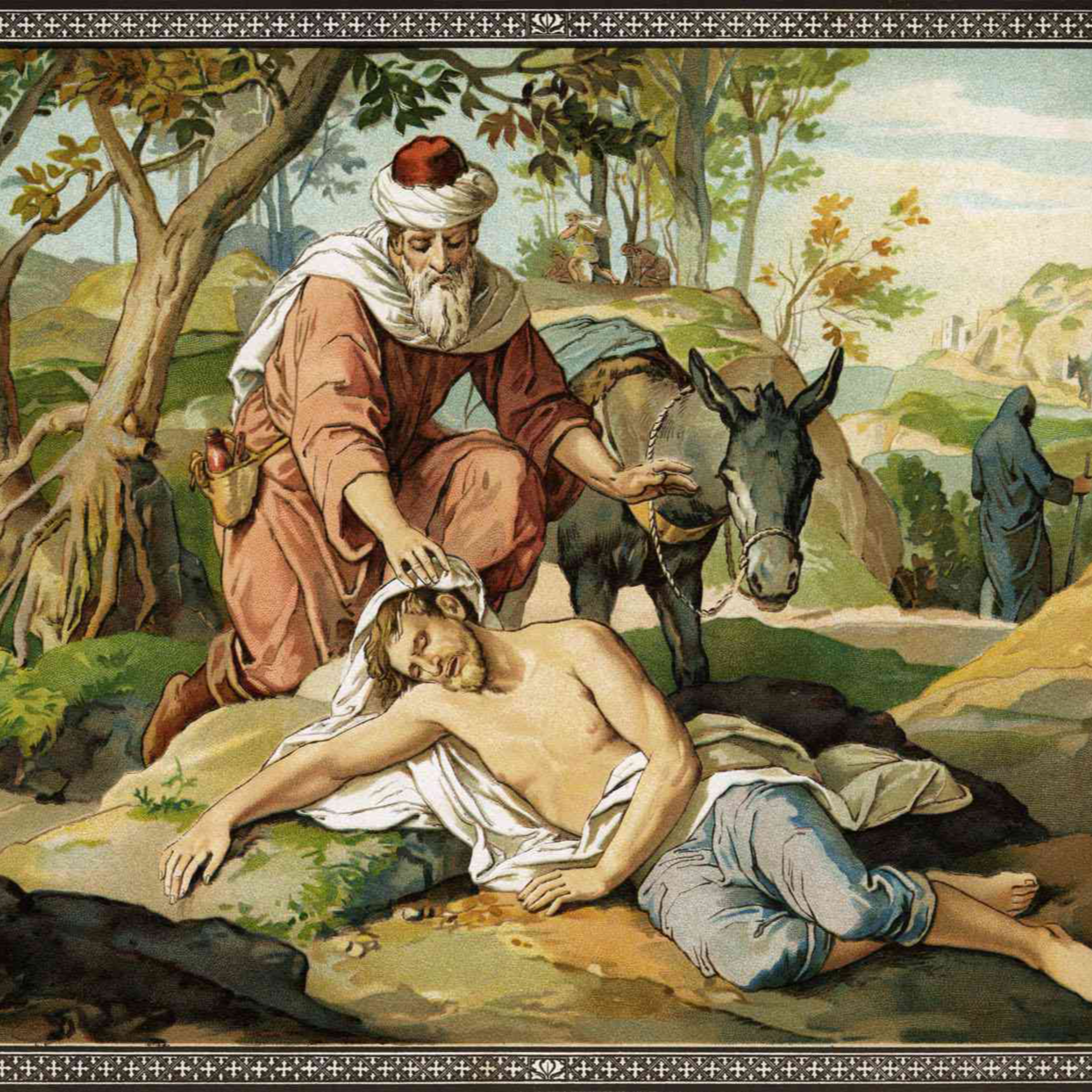 "Love the neighbor God drops in your path" Trinity 13 2025