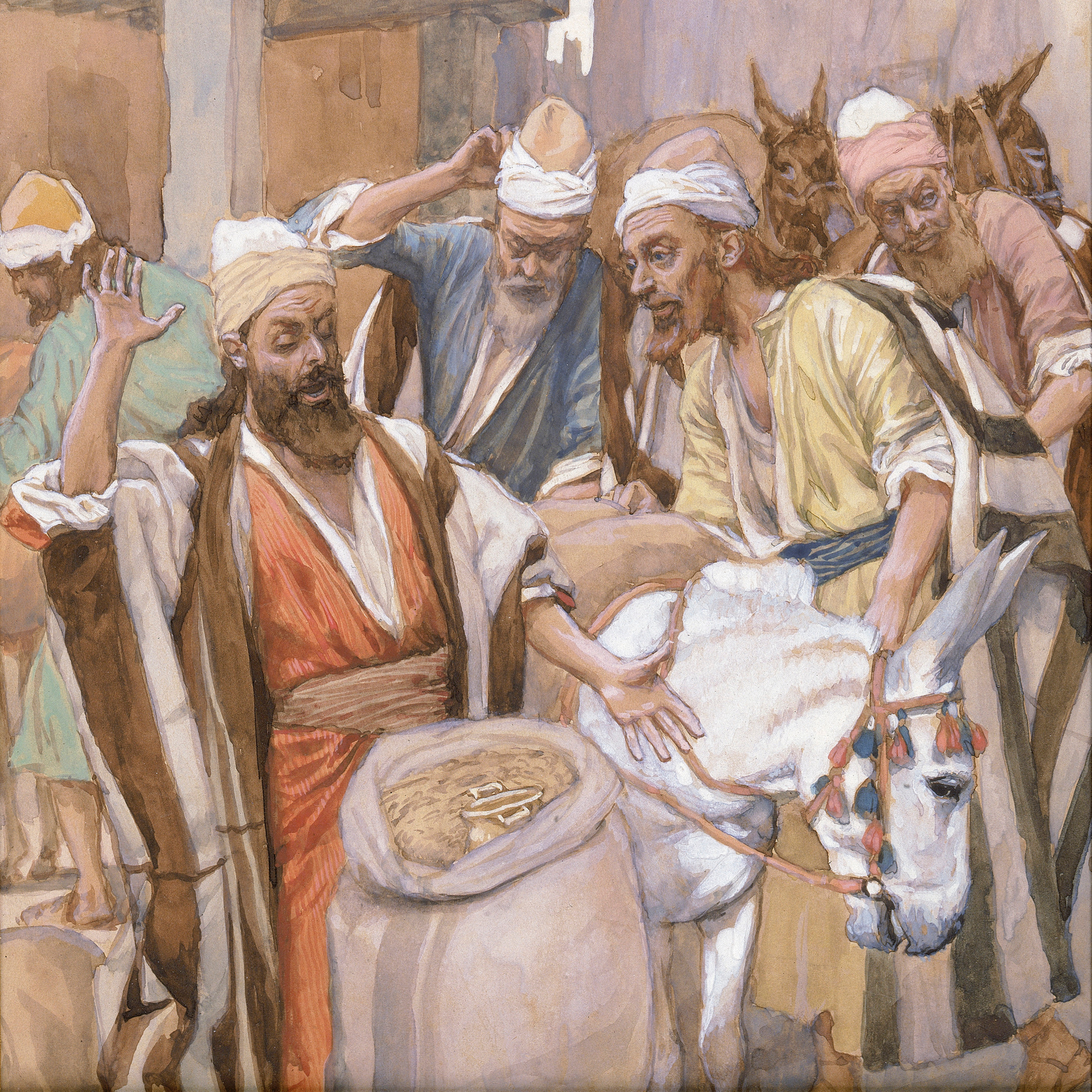 Benjamin Returns with His Brothers to Egypt—Genesis 43:1-34