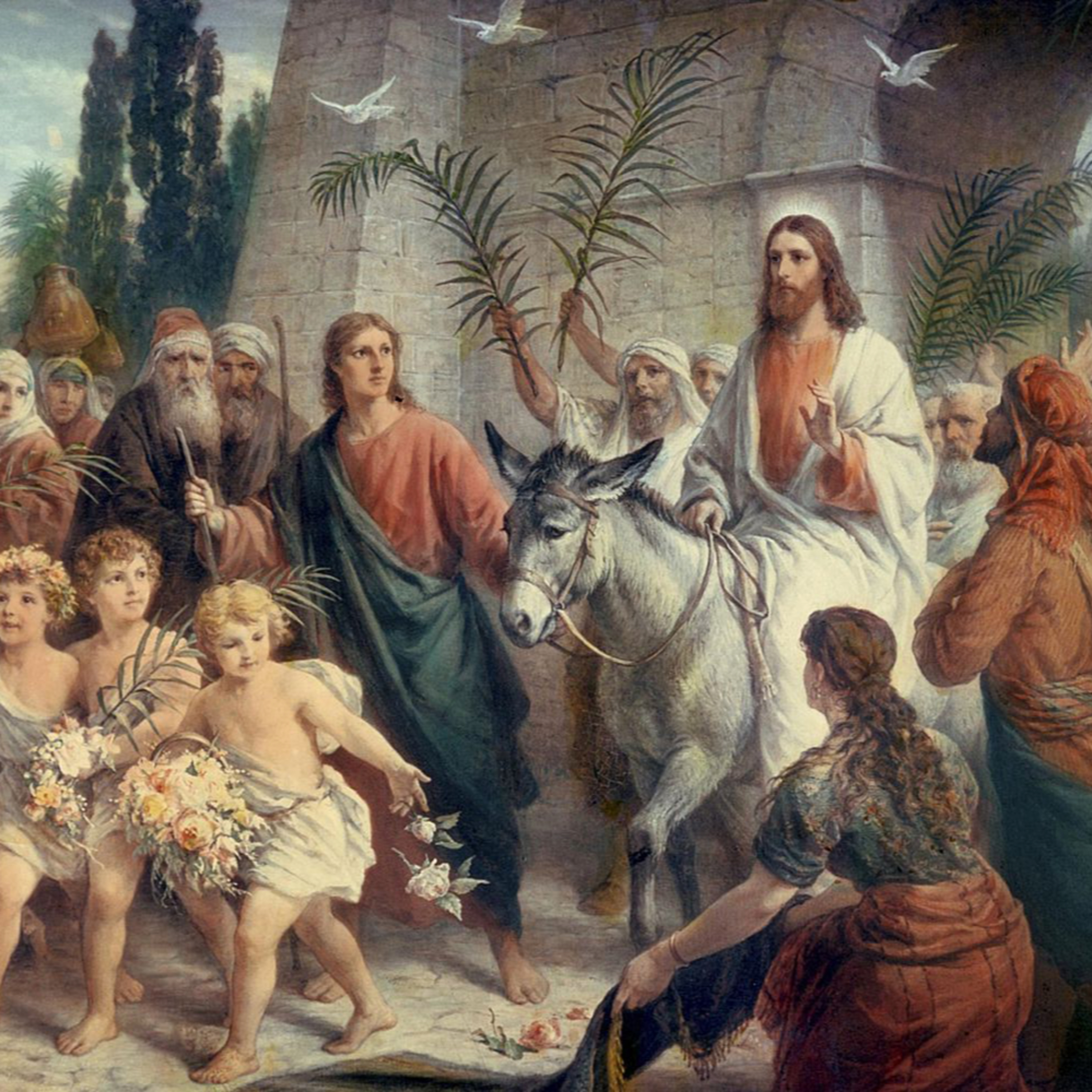"Given for you. Given to you. Full of His forgiveness!" Palm Sunday 2026