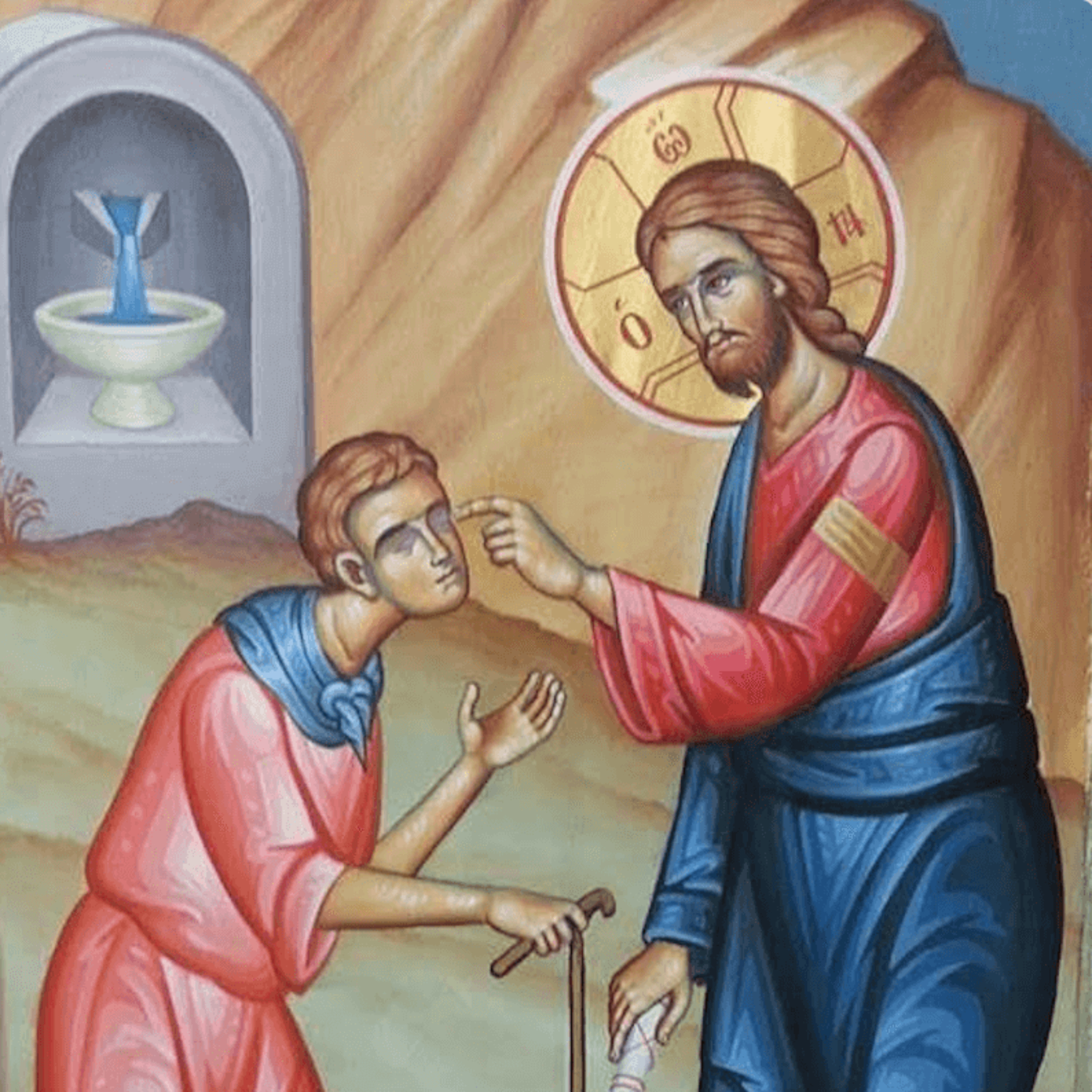 A Man Born Blind Receives His Sight—John 9:1-12