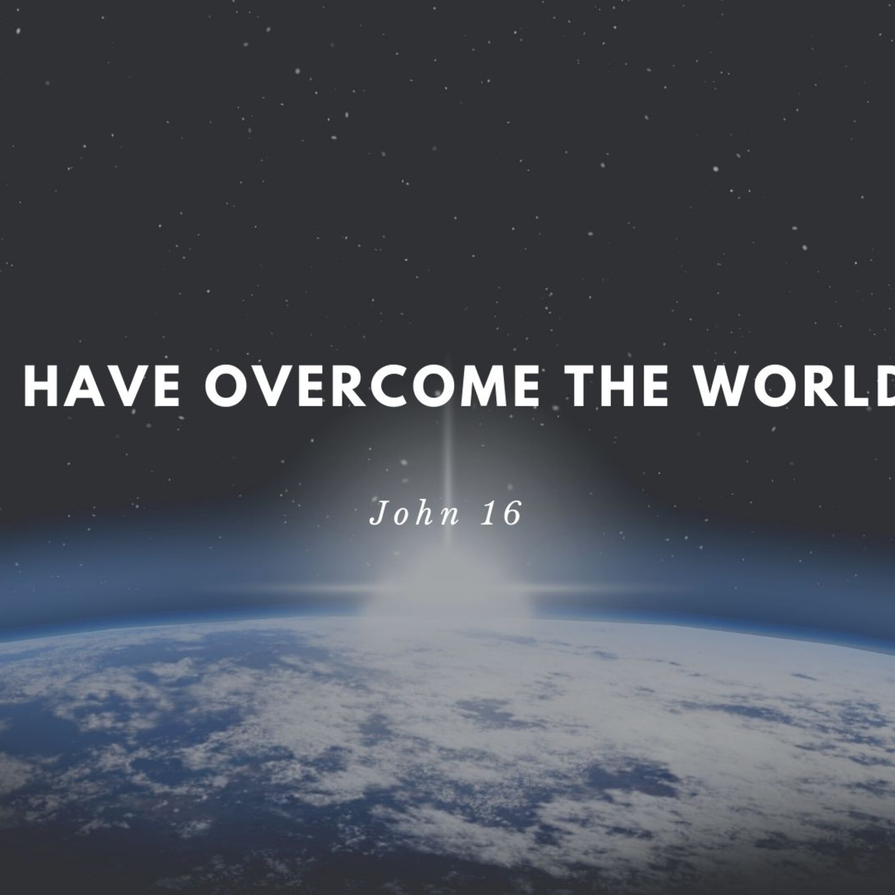 "Be of good cheer, I have overcome the world!” Friday of Exaudi (observed) 2026