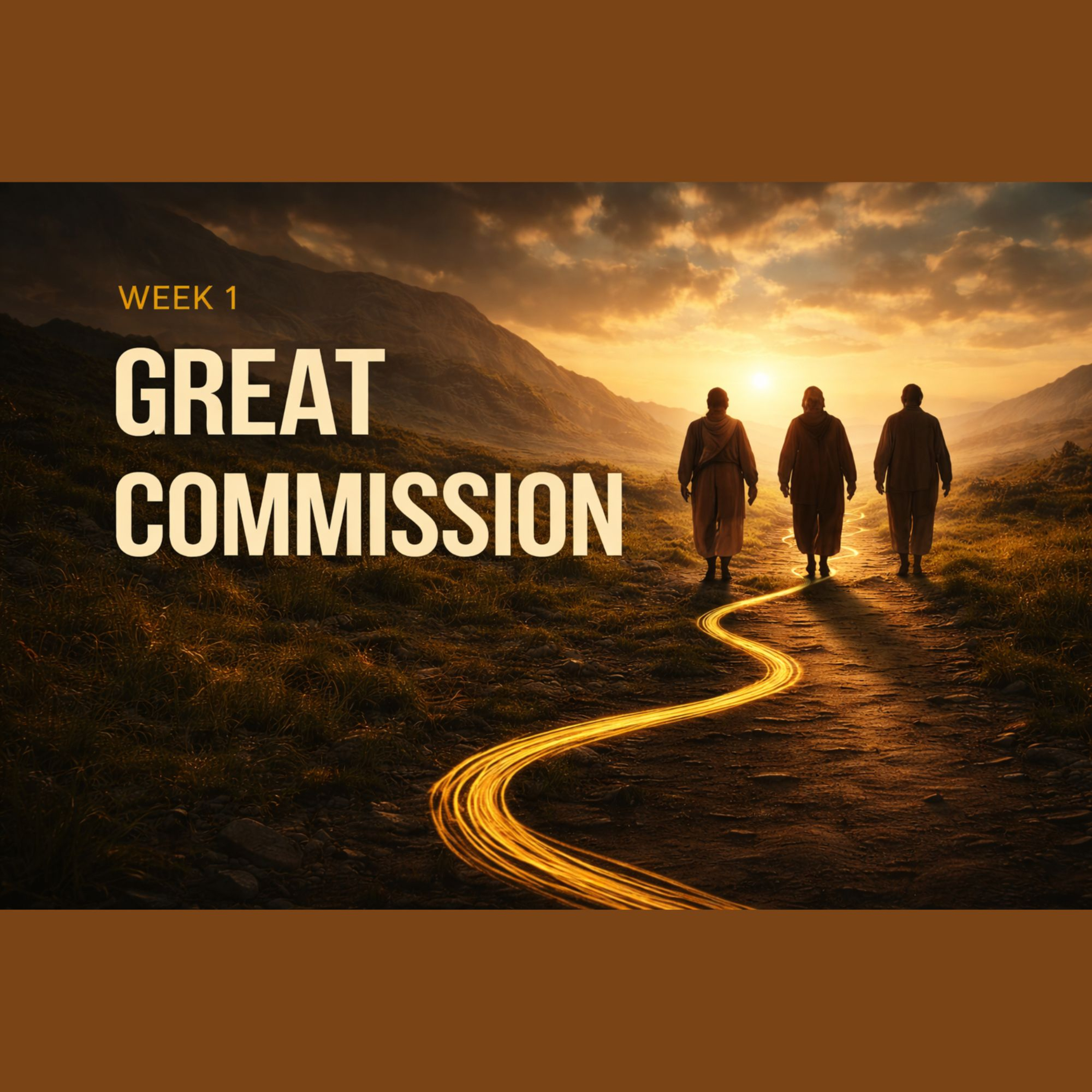 Jesus prepares His disciples for action - #1 Great Commission episode artwork