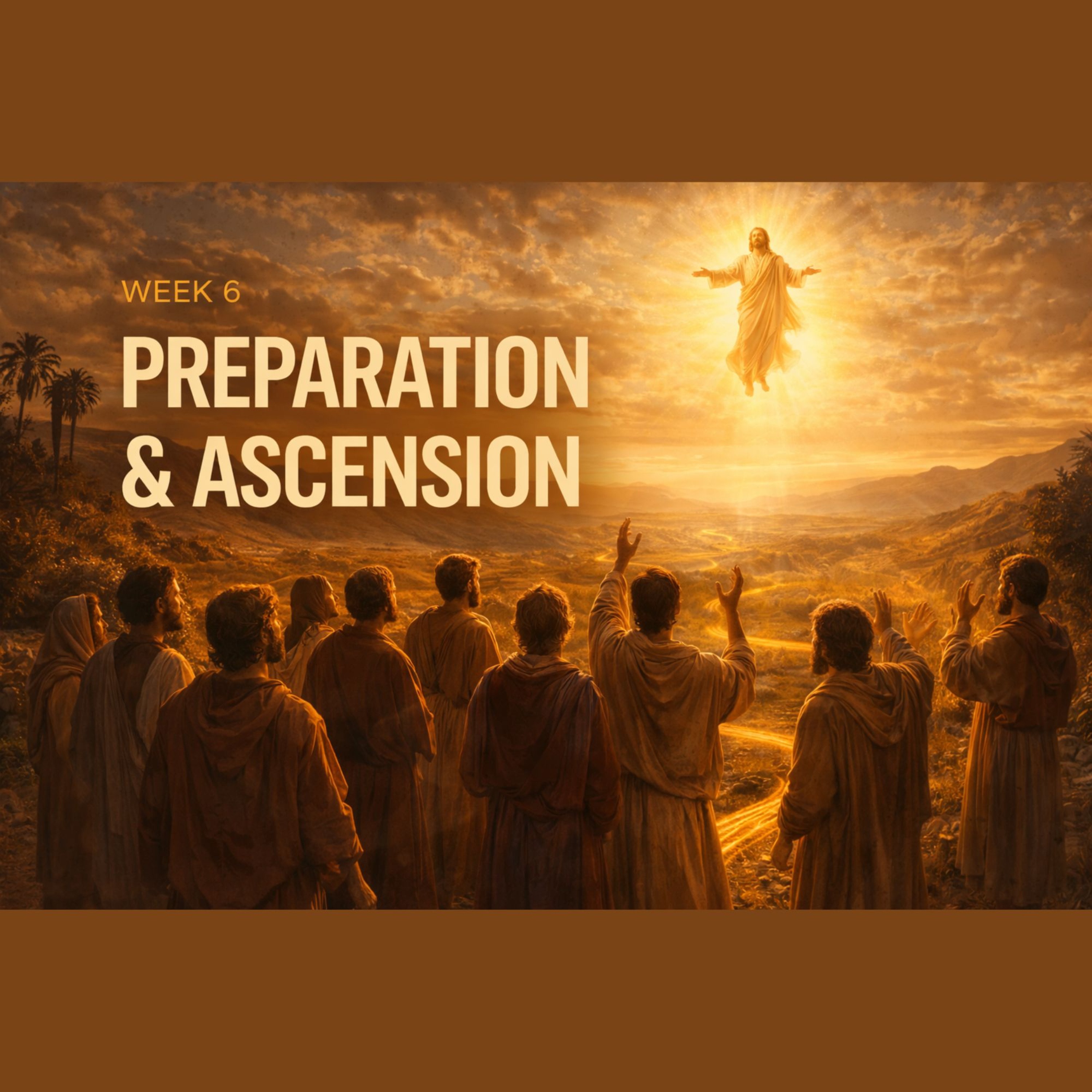 Jesus prepares His disciples for action - #6 Preparing and Ascension episode artwork