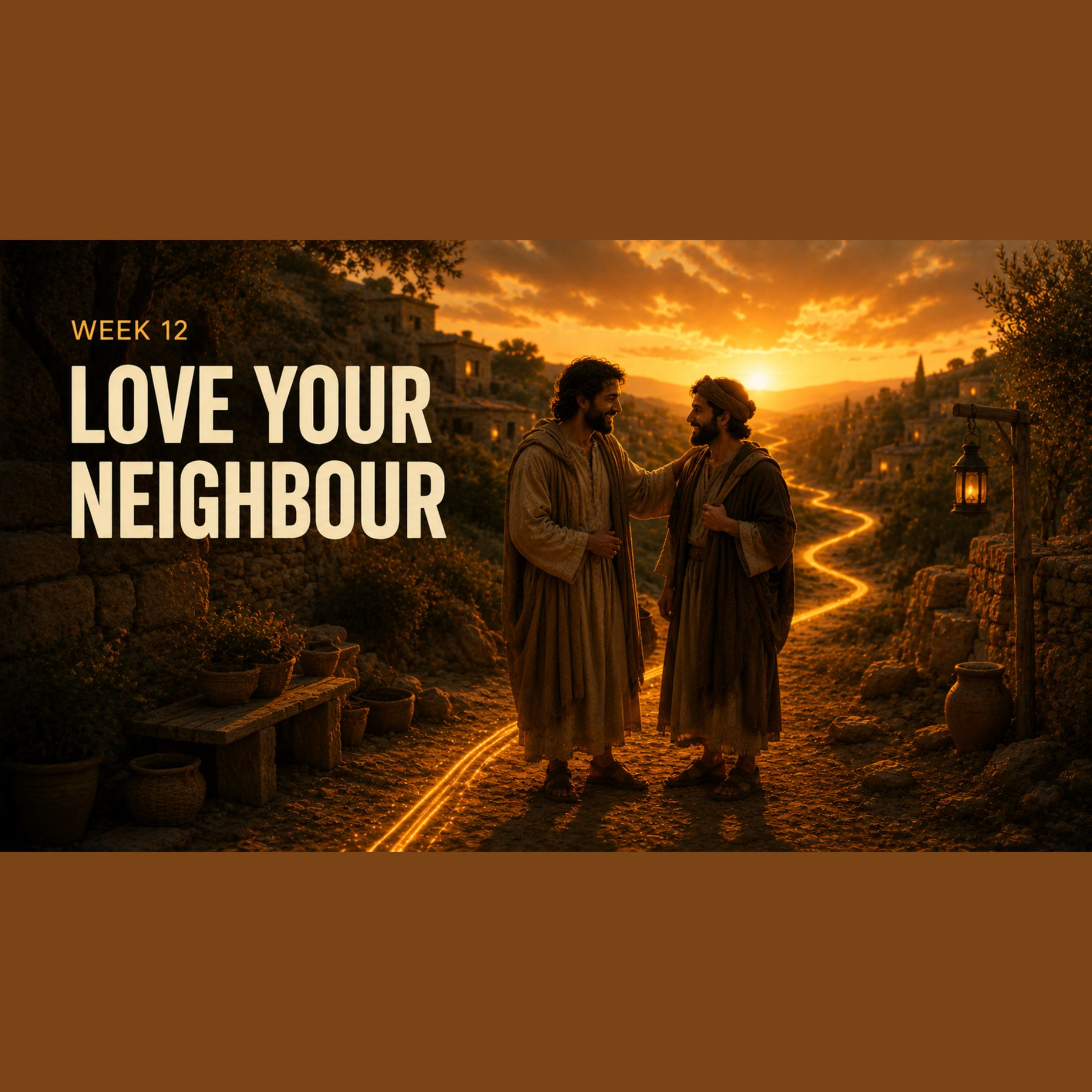 Jesus prepares His disciples for action - #12 Love your neighbour episode artwork