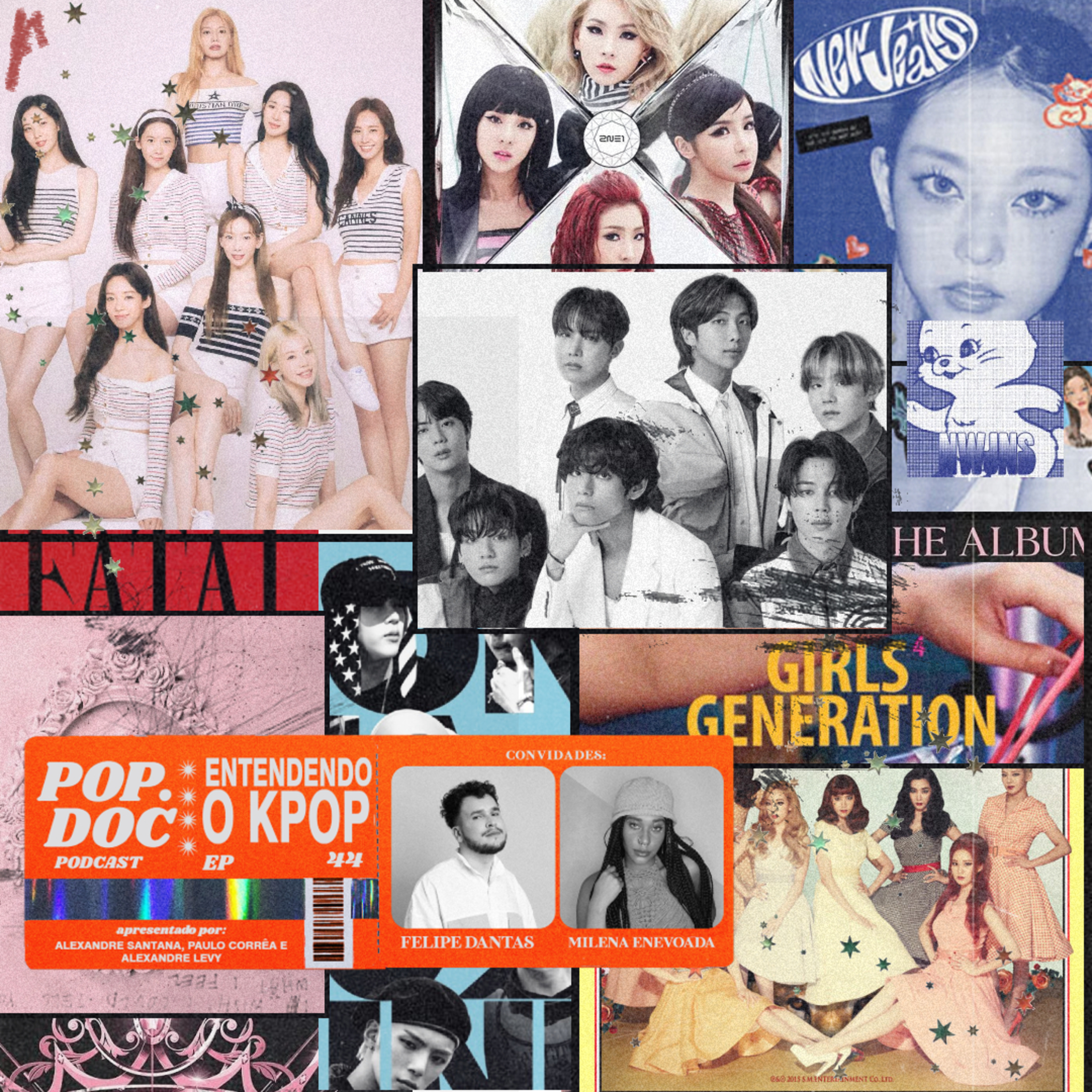 044 - Entendendo o k-pop (Com Felipe Dantas e Milena Enevoada) episode artwork
