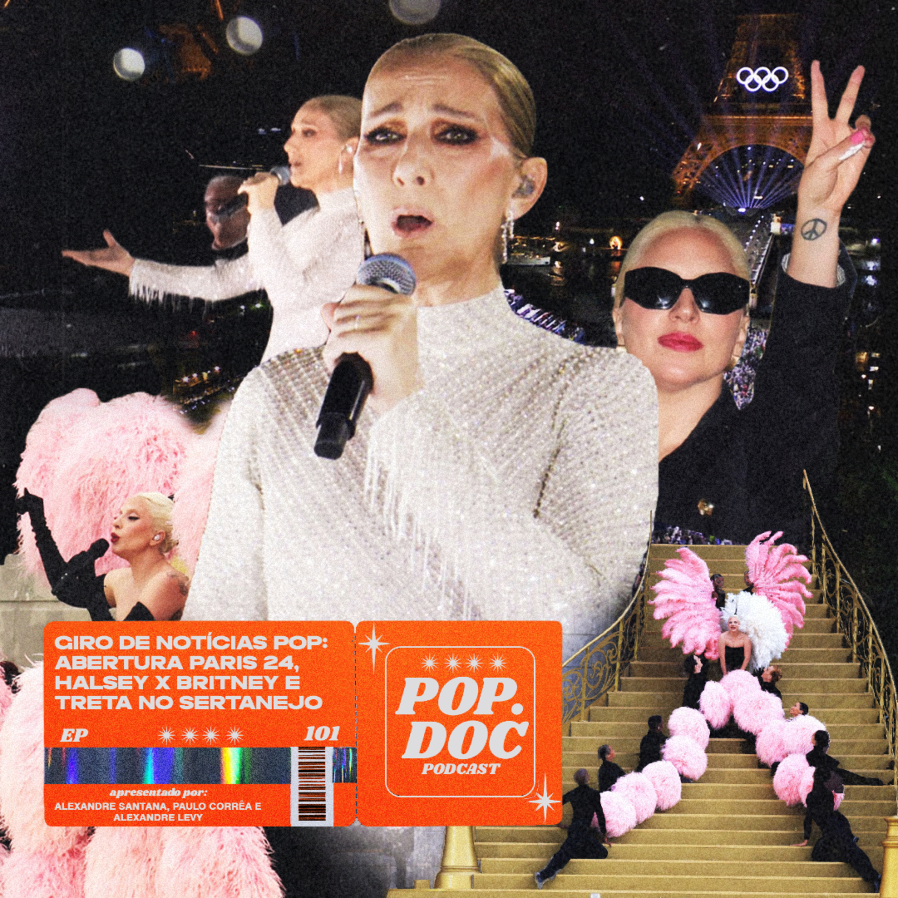 101 - Abertura Paris '24, Halsey x Britney e treta no sertanejo episode artwork