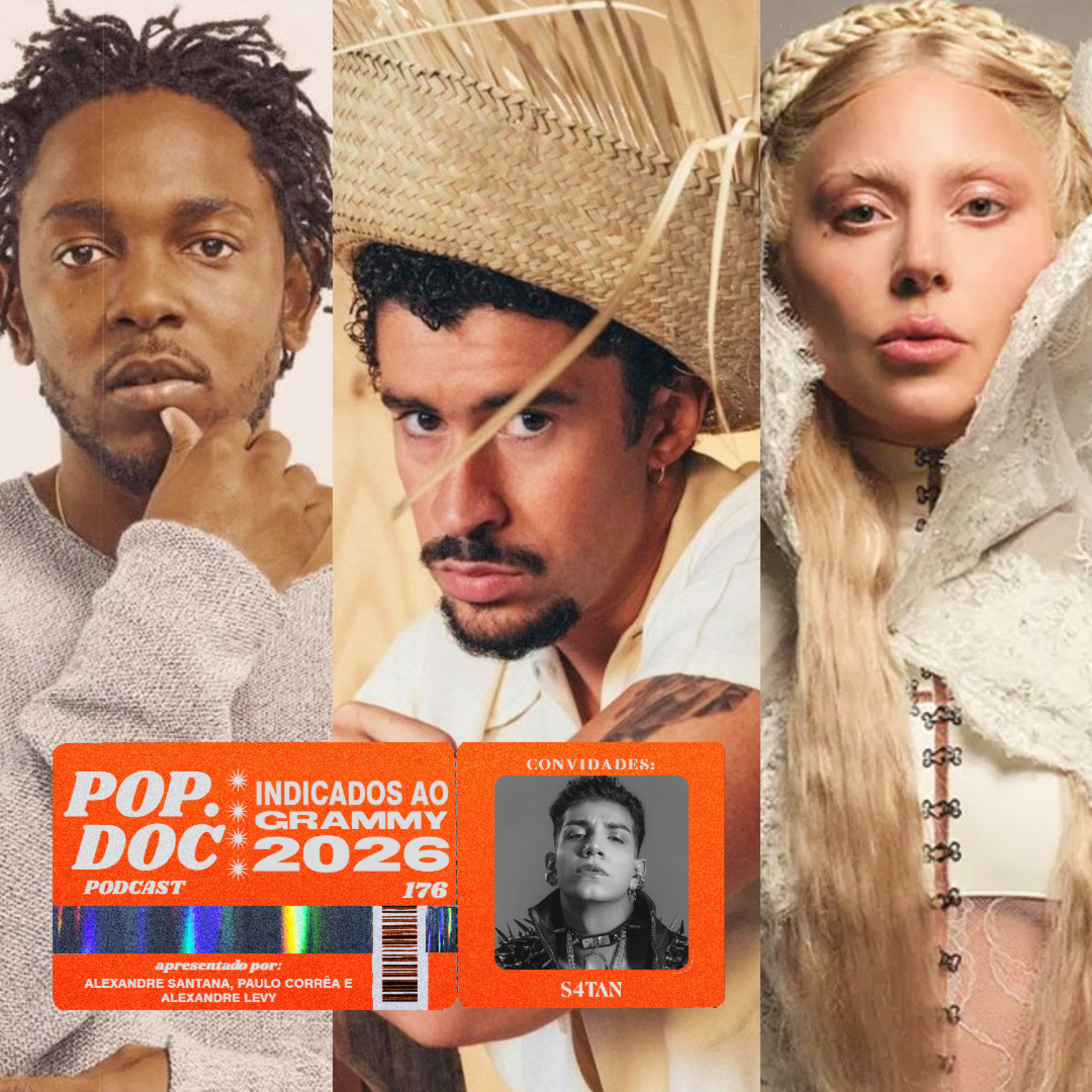 176 - Indicados ao Grammy 2026 (Com S4TAN)