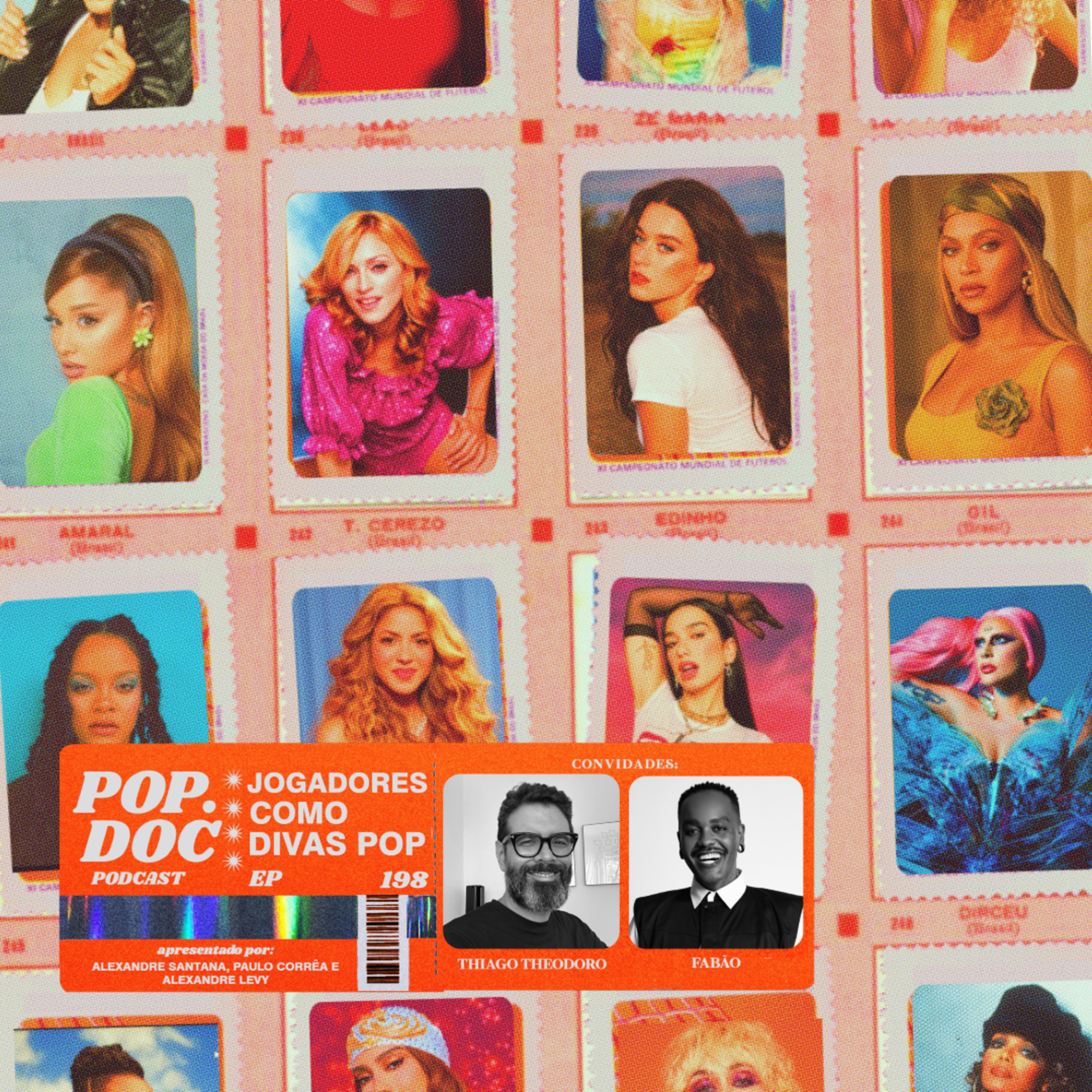 198 - Copa do Mundo: Jogadores como divas pop (com Fabão e Thiago Teodoro) episode artwork