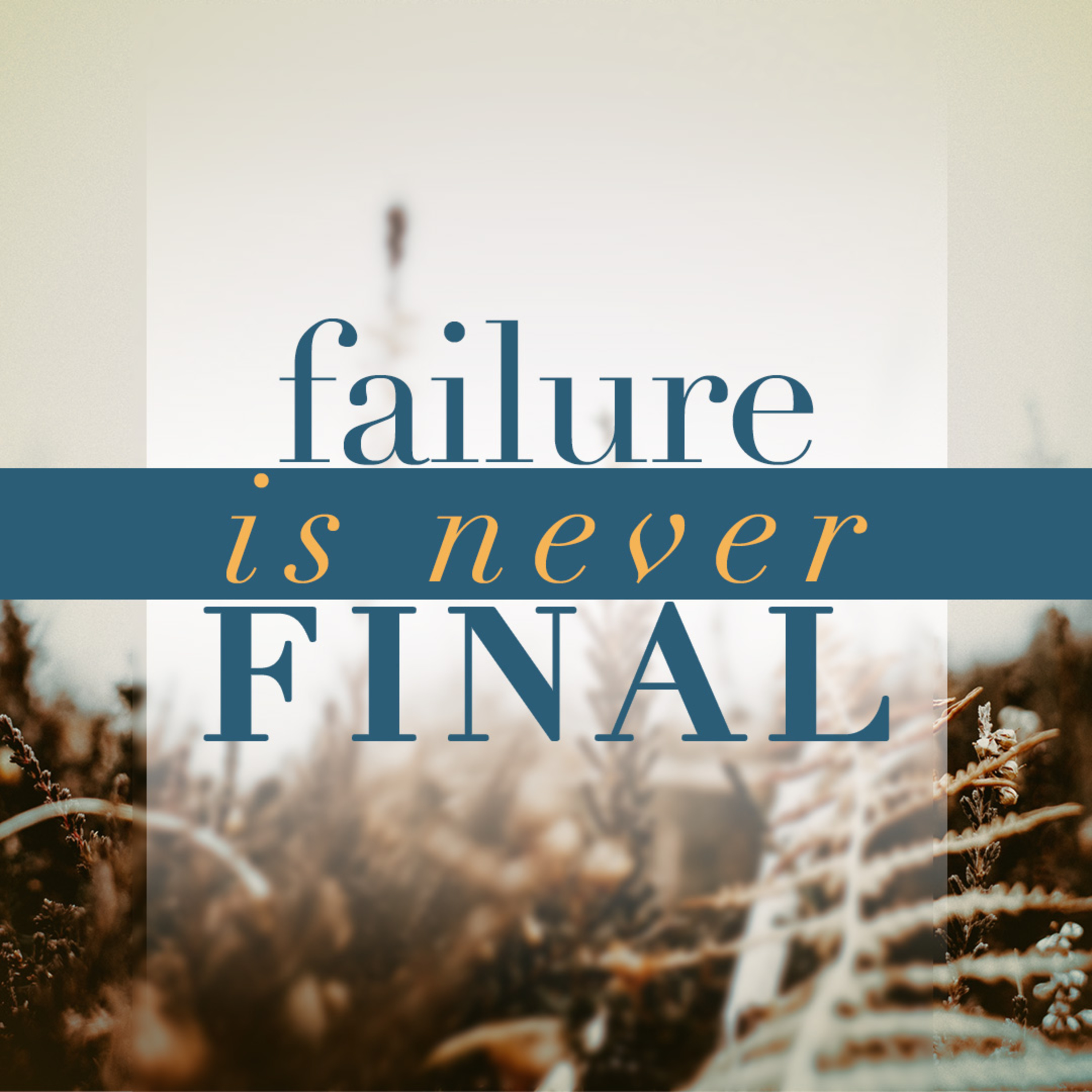 Failure Is Never Final episode artwork