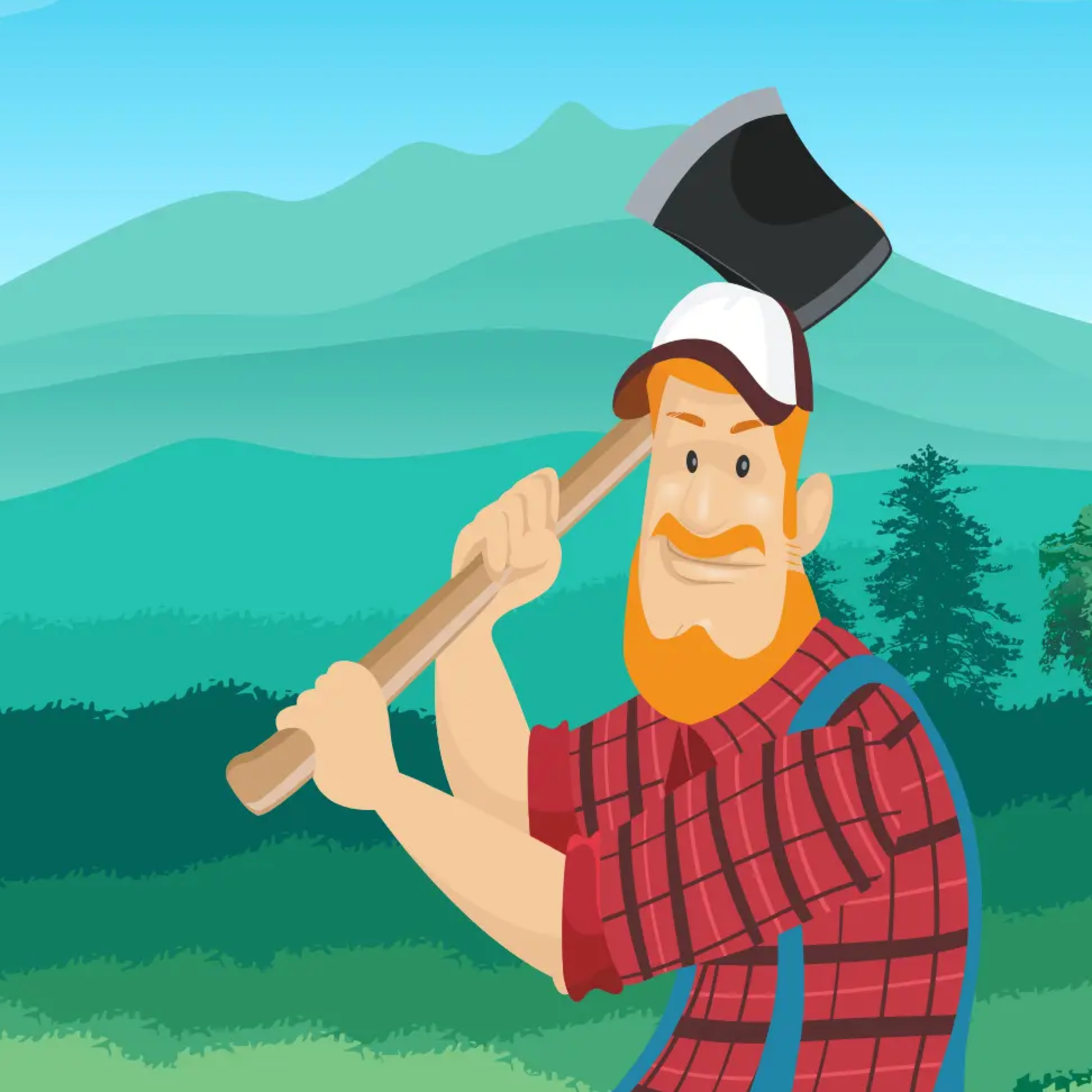 Hermes & der Holzfäller | eine Fabel von Äsop mit Moral für Kinder