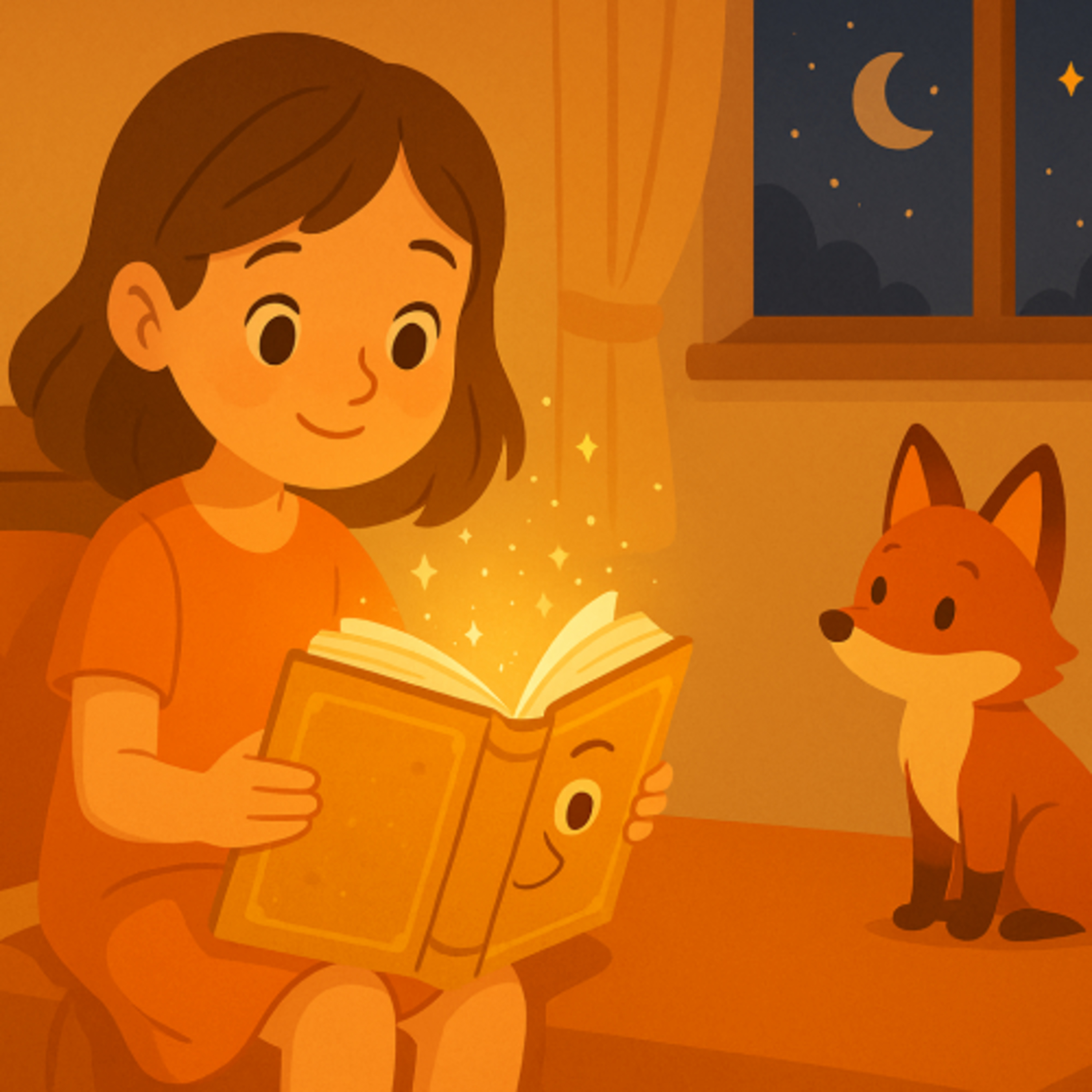 Theo, das redende Buch & Melinas magische Abenteuer | „Gute Nacht“-Geschichte”
