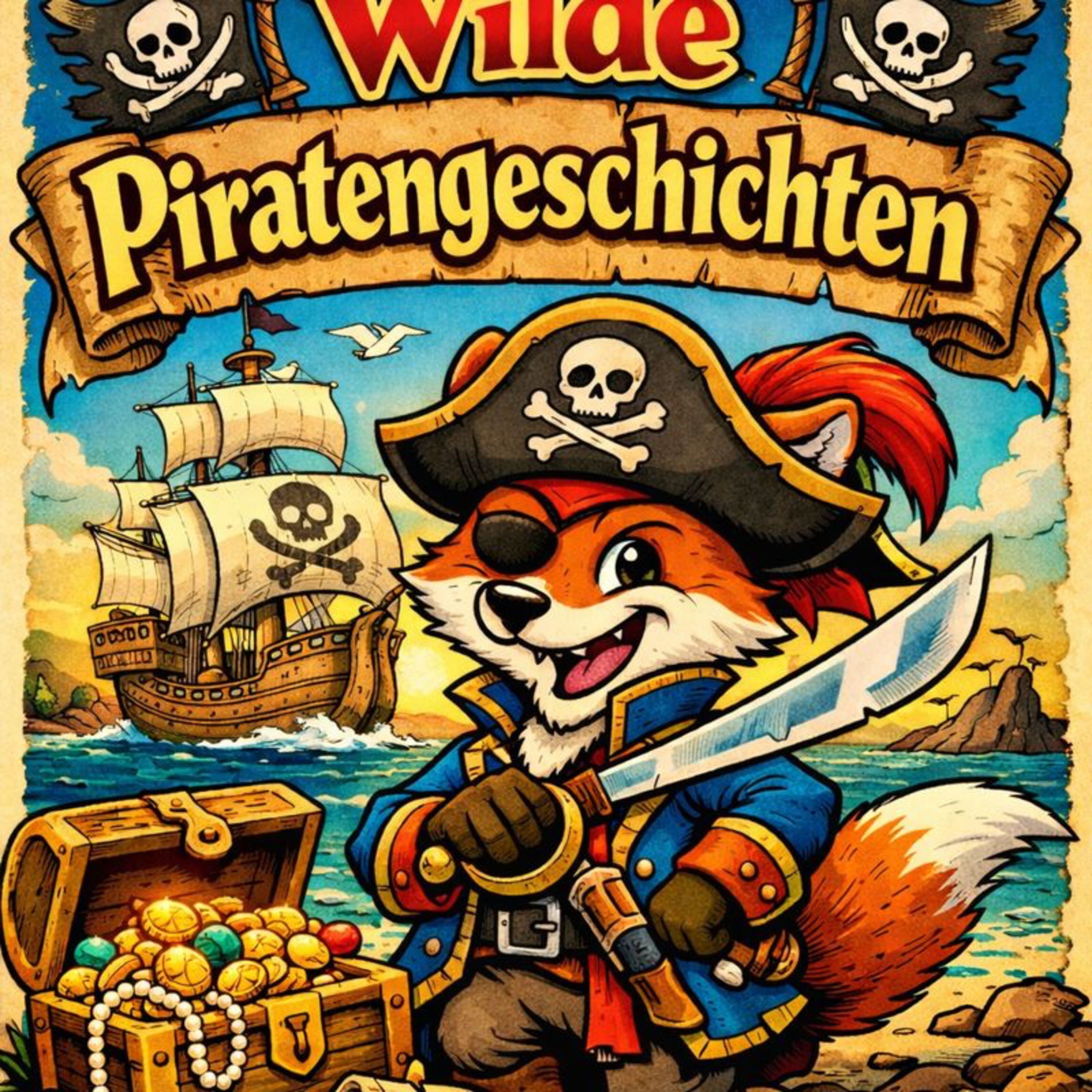 Wilde Piratengeschichten | „Gute Nacht“-Geschichte”