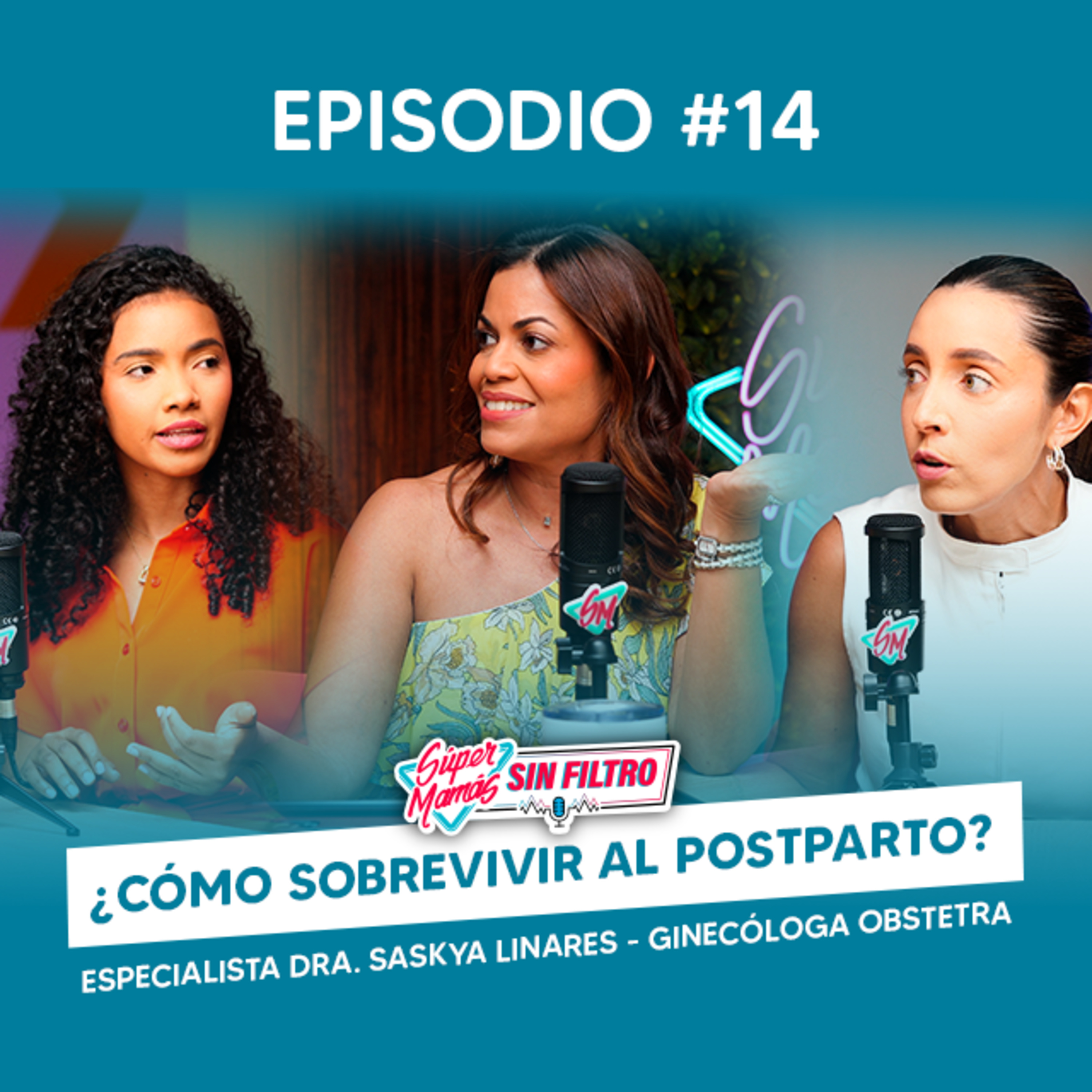 ¿Cómo sobrevivir al postparto? Súper Mamás Sin Filtro Ep. #14 episode artwork