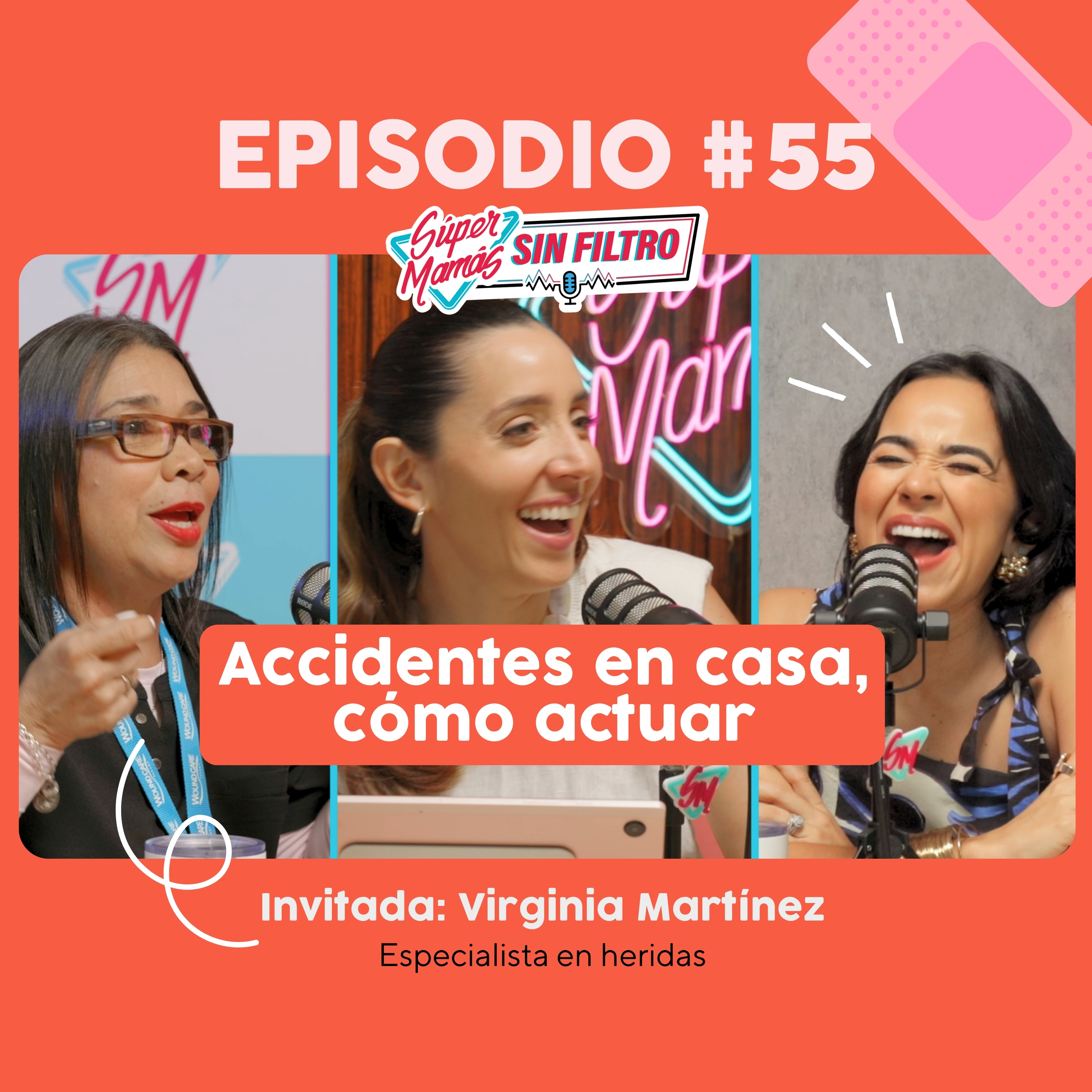 Accidentes en casa: ¿cómo actuar? - Ep. #55 Súper Mamás Sin Filtro episode artwork