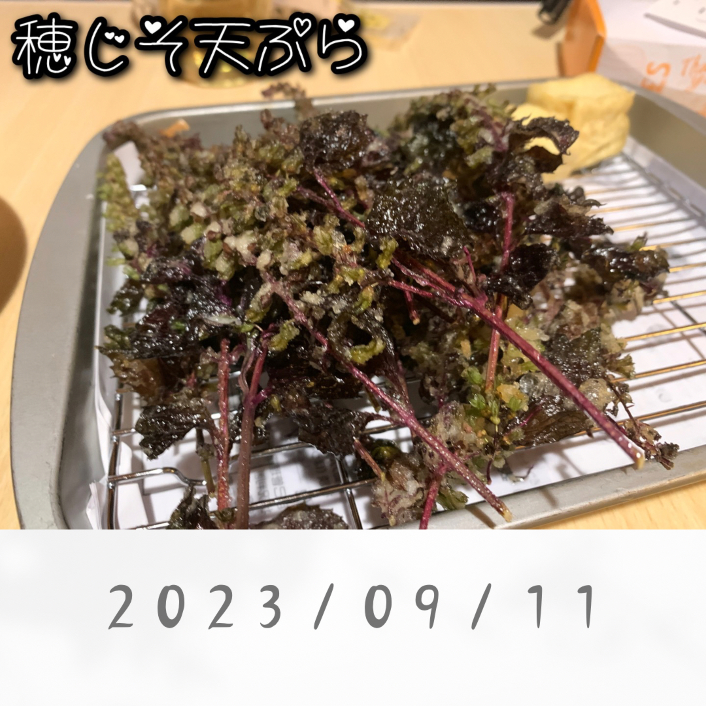 穂じそ天ぷら episode artwork