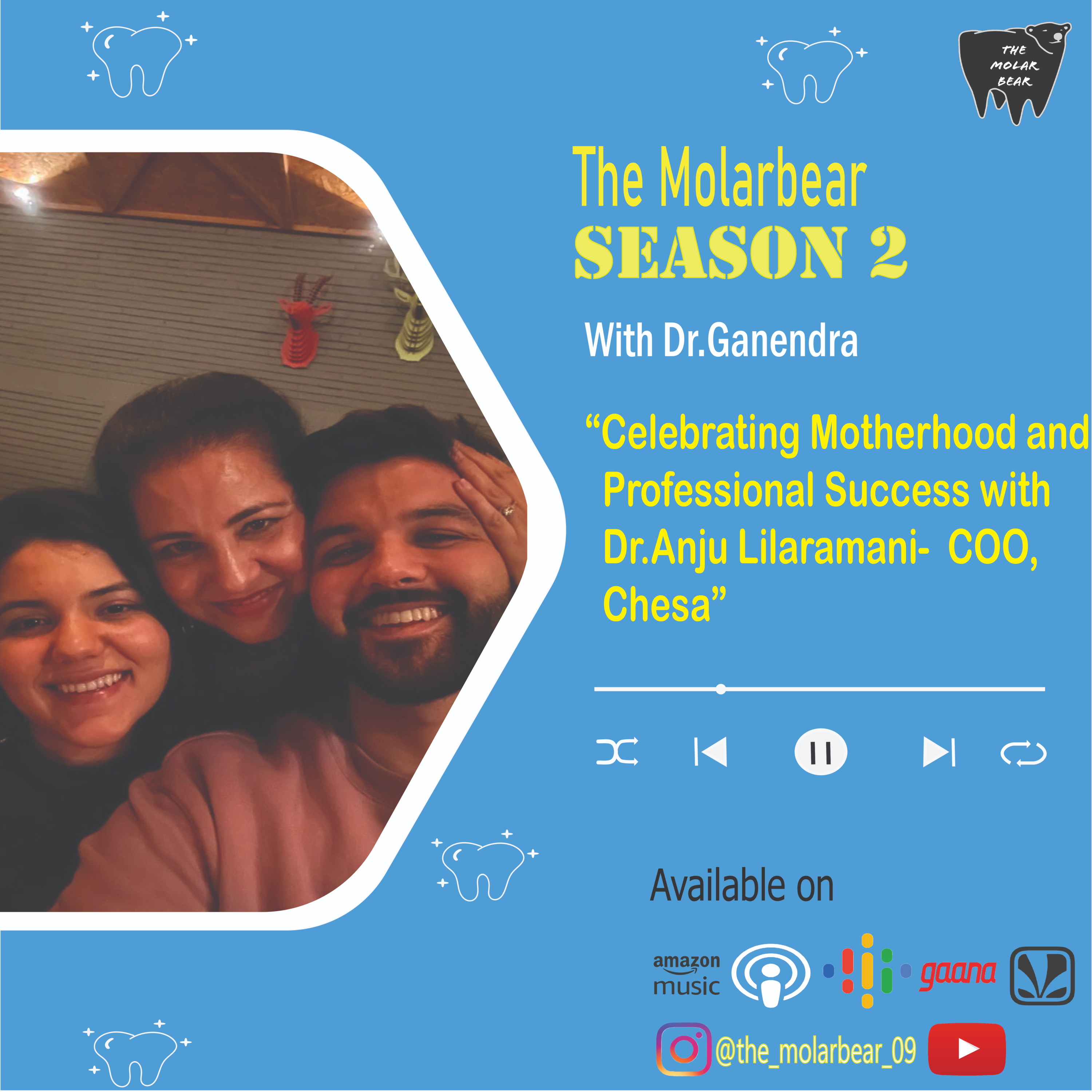 Celebrating Motherhood and Professional Success with Dr. Anju Lilaramani- COO, Chesa