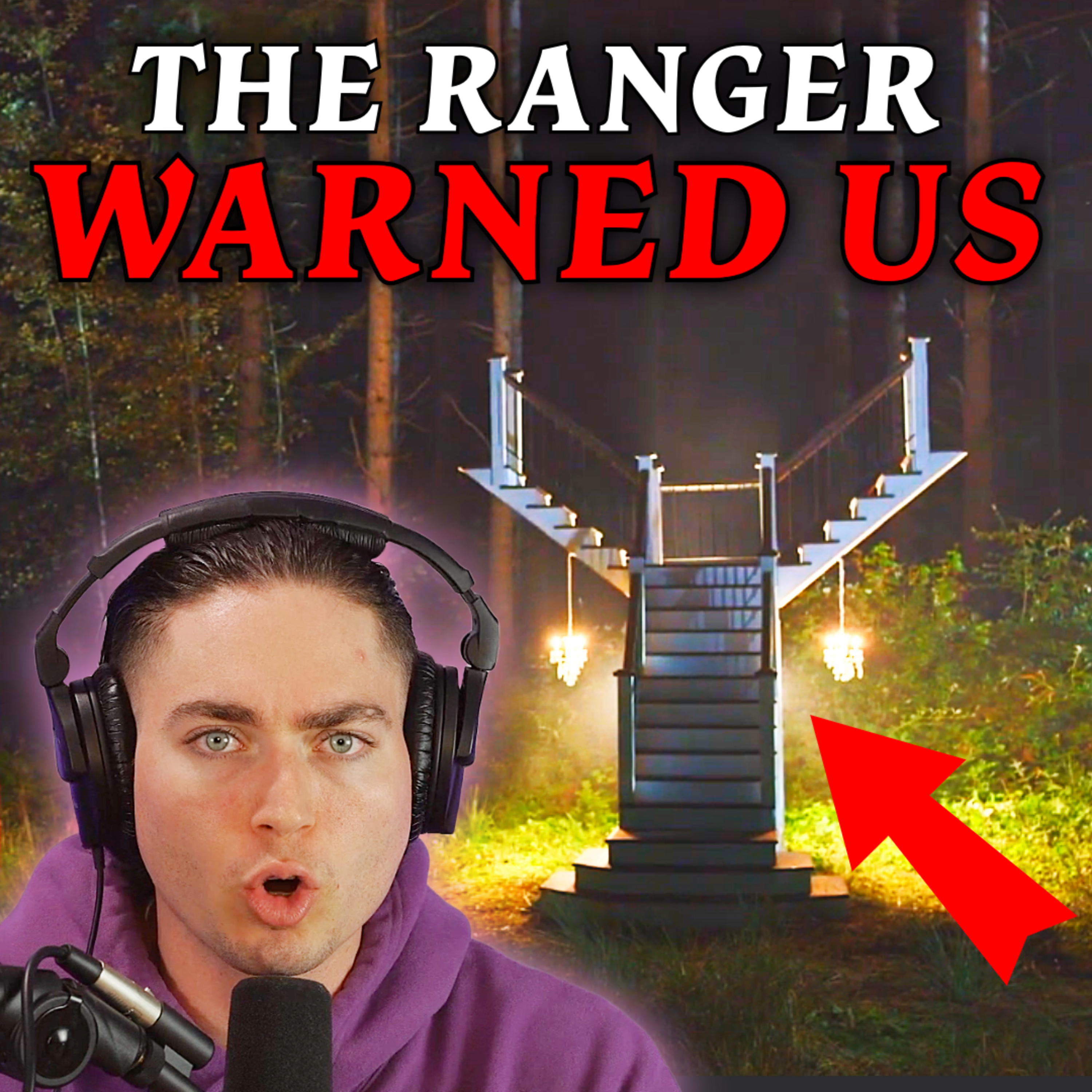 Please Don't Touch The Stairs in the Woods...