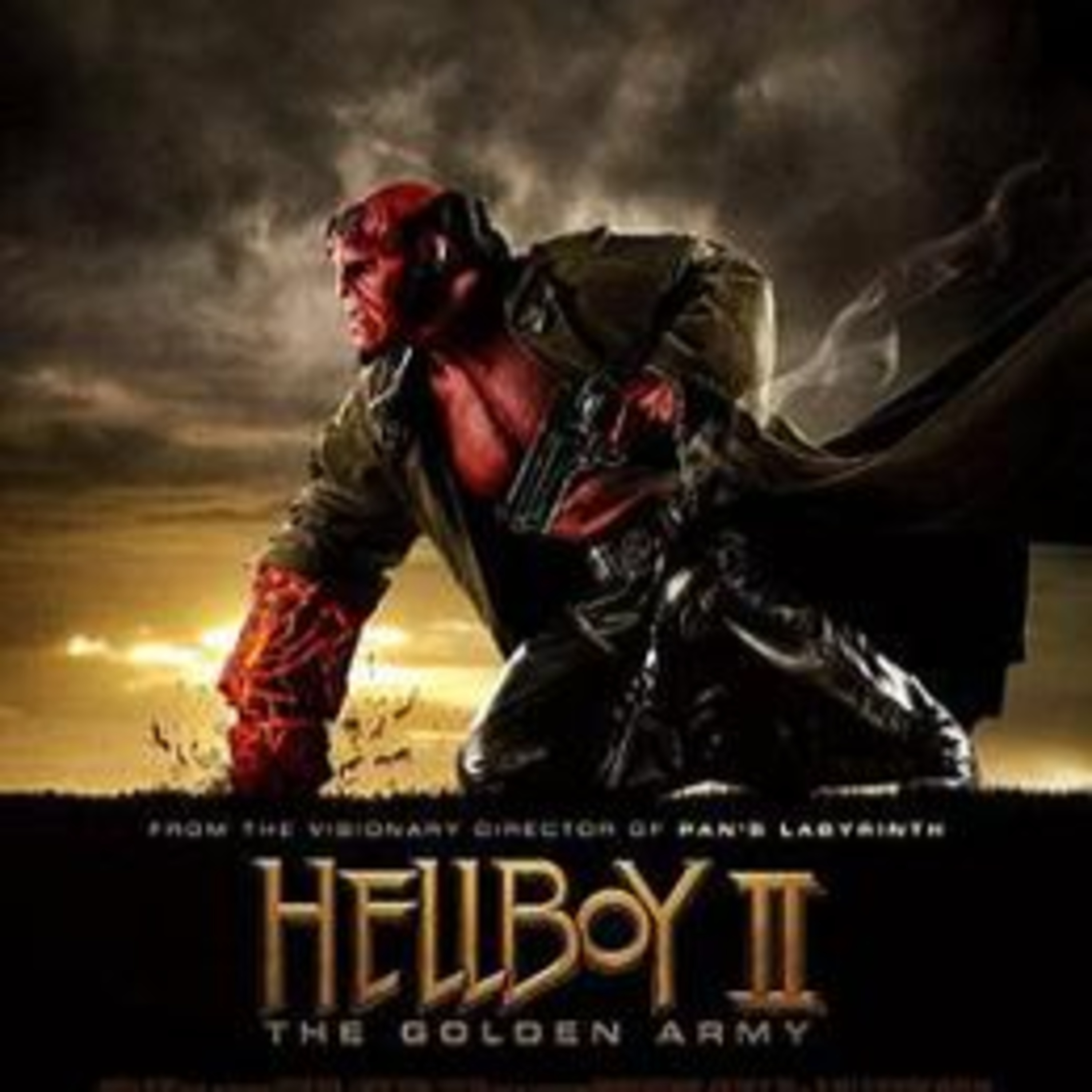 Ep 508-B Kind Rewind #44-Hellboy (2004)/Hellboy II: The Golden Army episode artwork