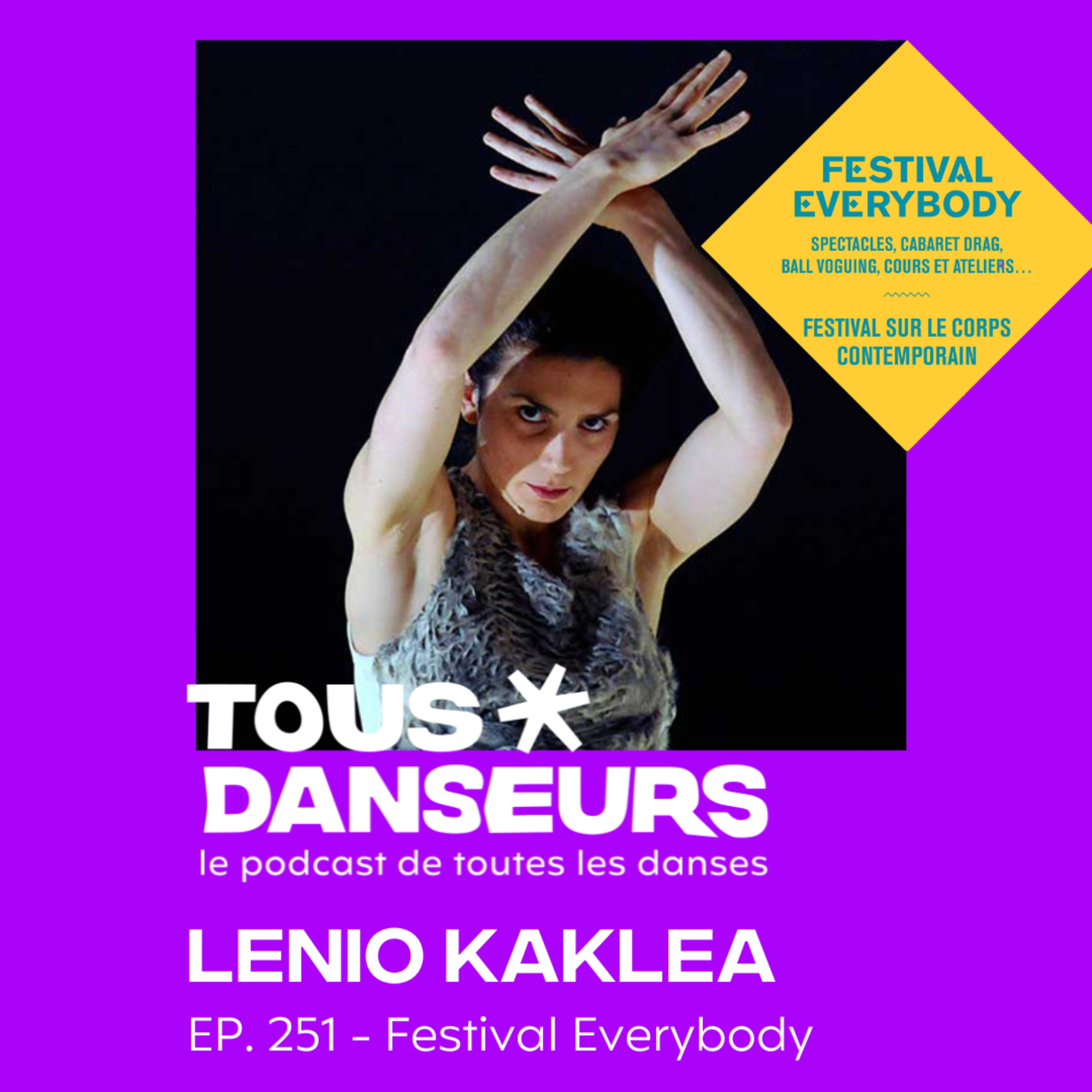 #251. Lenio Kaklea, chorégraphe. Chemical Joy au Carreau du Temple. Festival Everybody
