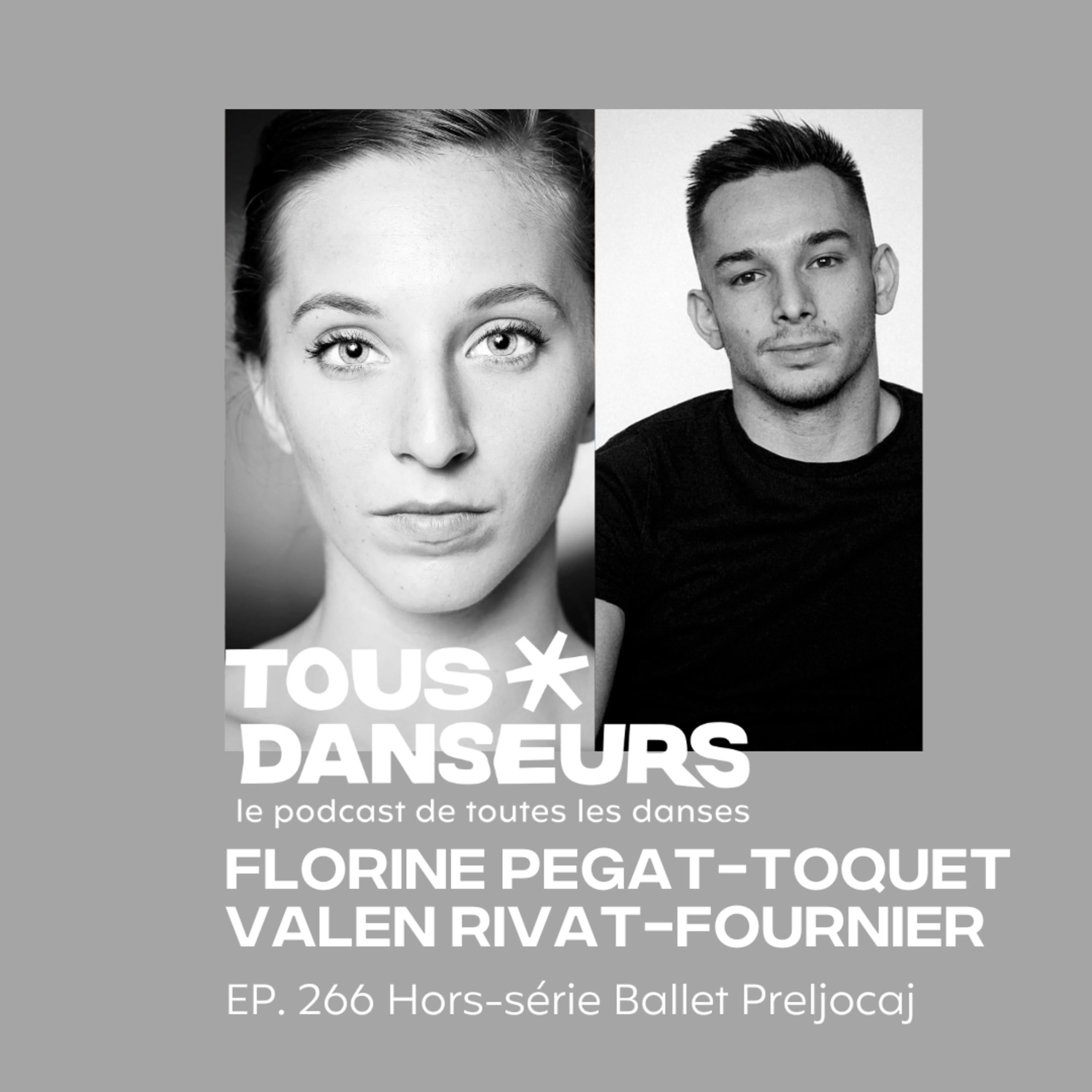 #266. Florine Pegat-Toquet et Valen Rivat-Fournier, danseurs interprètes au⁠ Ballet Preljocaj.⁠ Hors-série LICHT, création mondiale 2025