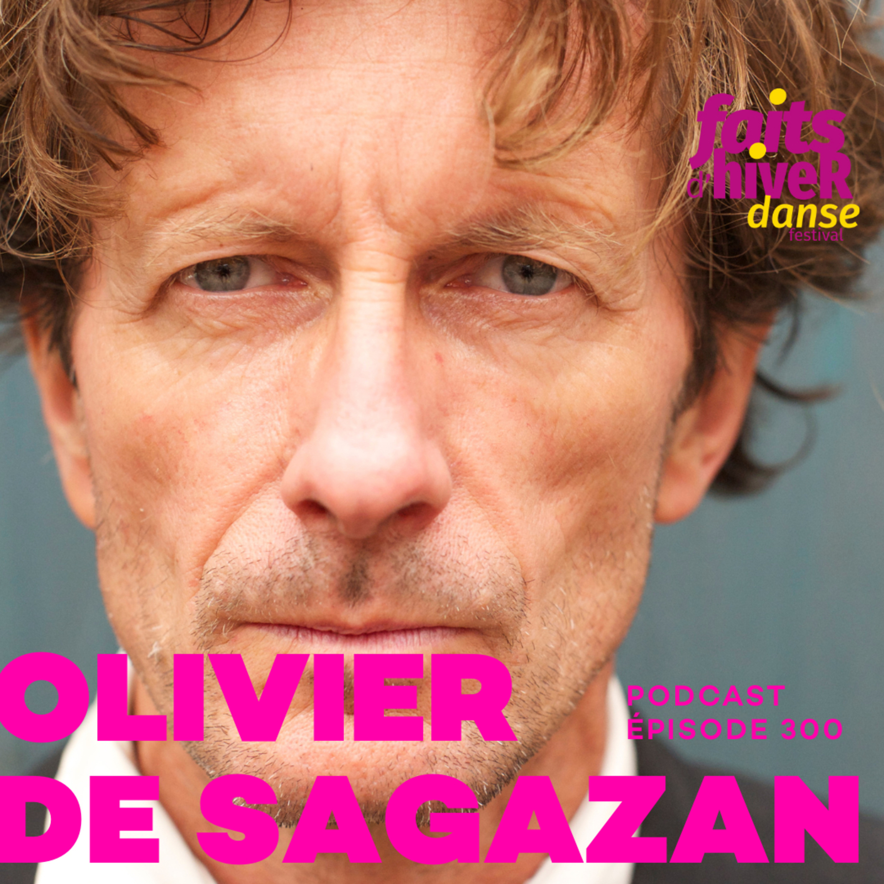 #300. Olivier de Sagazan, artiste invité du festival Faits d’hiver. L’art pour explorer le vivant