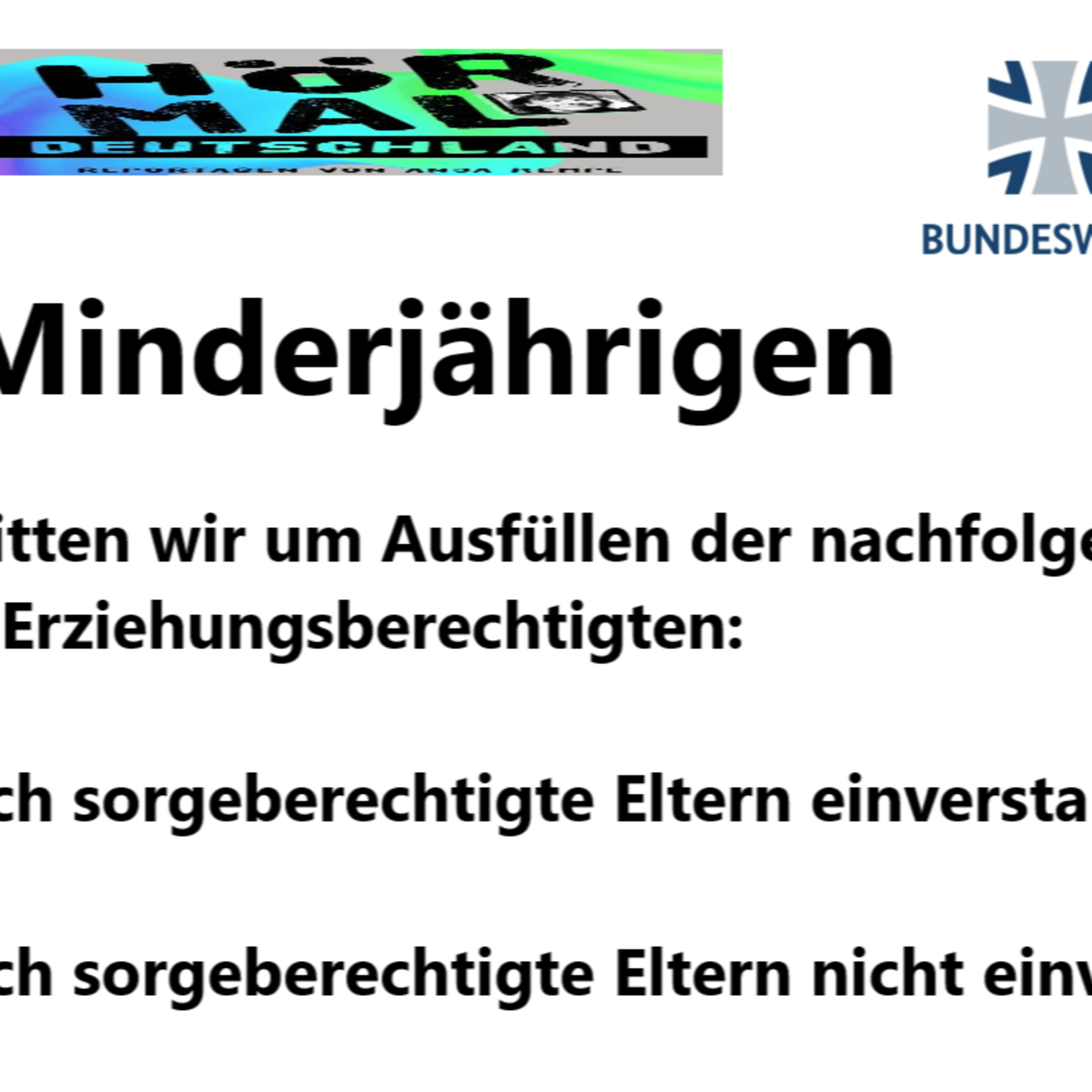 Hör mal Deutschland. Feature - Reportage