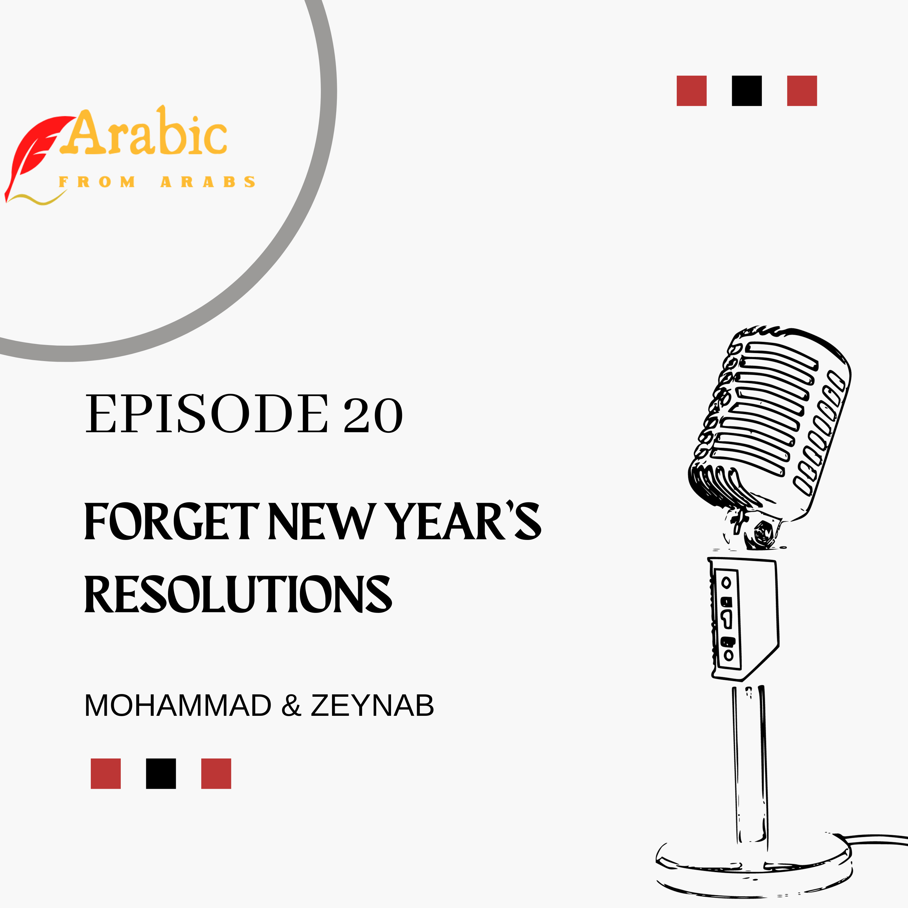 Forget New Year's resolutions episode artwork