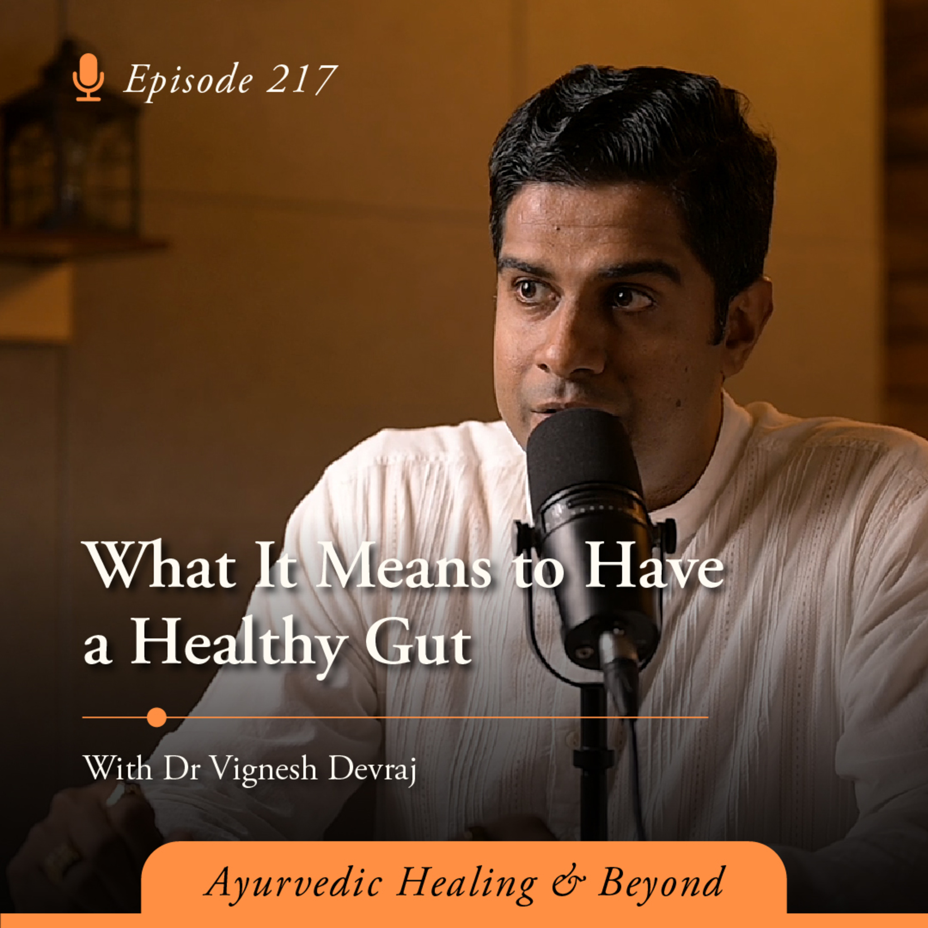 #217 What It Means to Have a Healthy Gut | With Dr Vignesh Devraj episode artwork