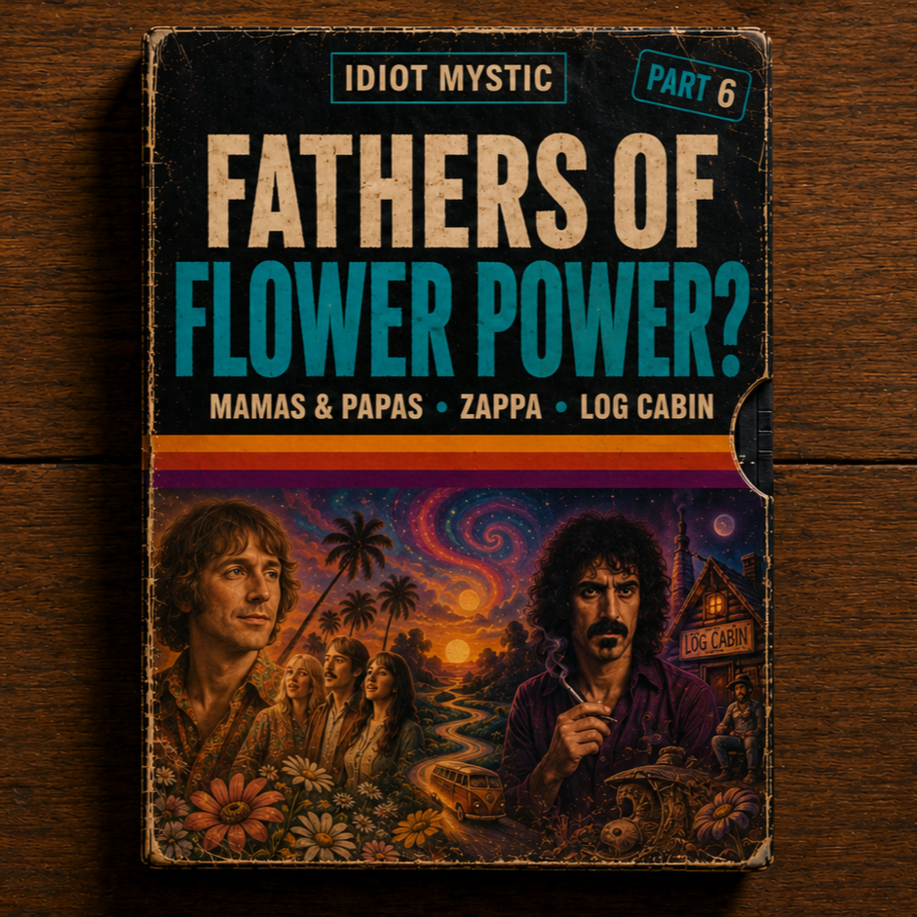 The Fathers of Flower Power? John Phillips & Frank Zappa | Weird Scenes Inside the Canyon Part 6 episode artwork