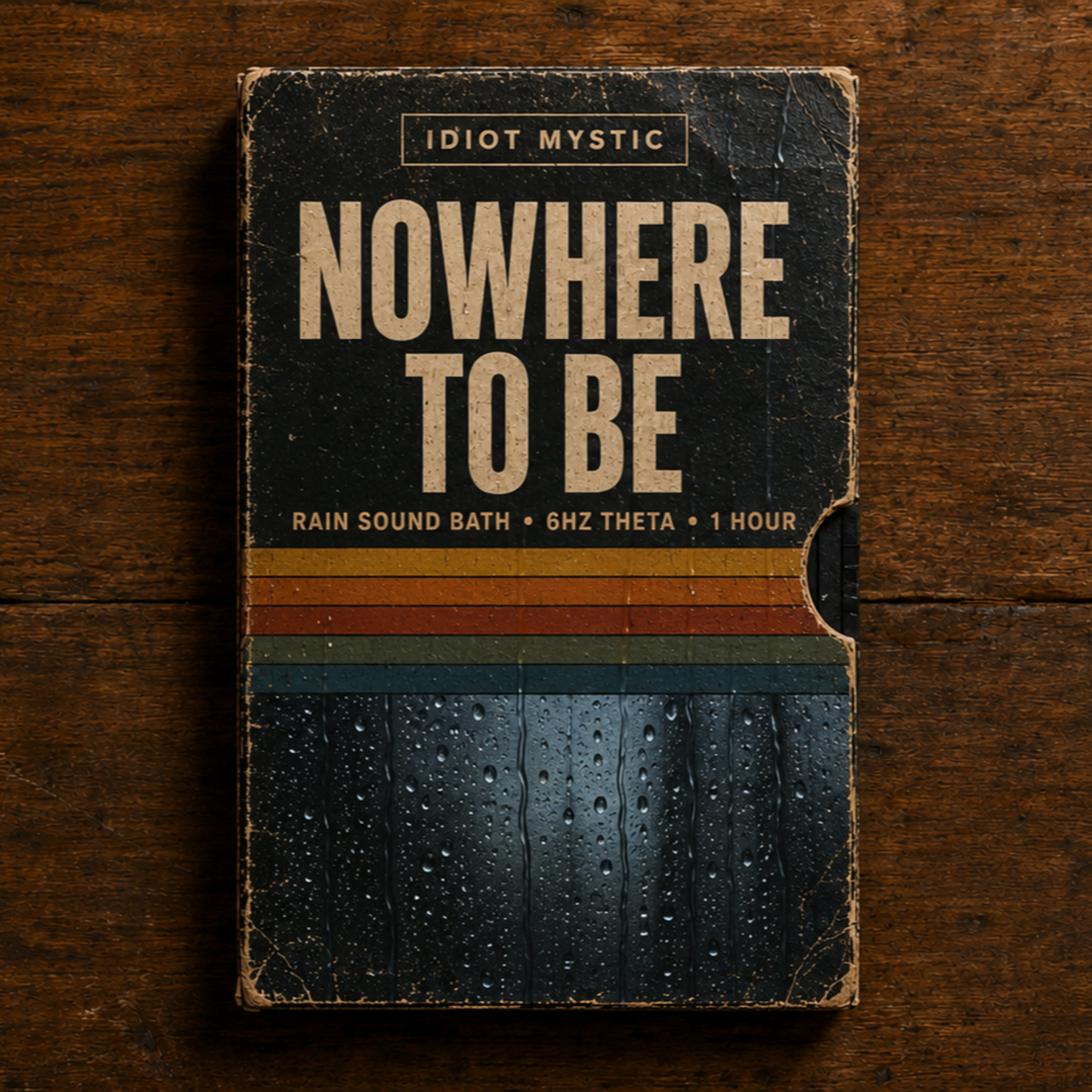 ️ Nothing to Do, Nowhere to Be | 1 Hour Rain Sounds + 6Hz Theta Binaural Beats episode artwork