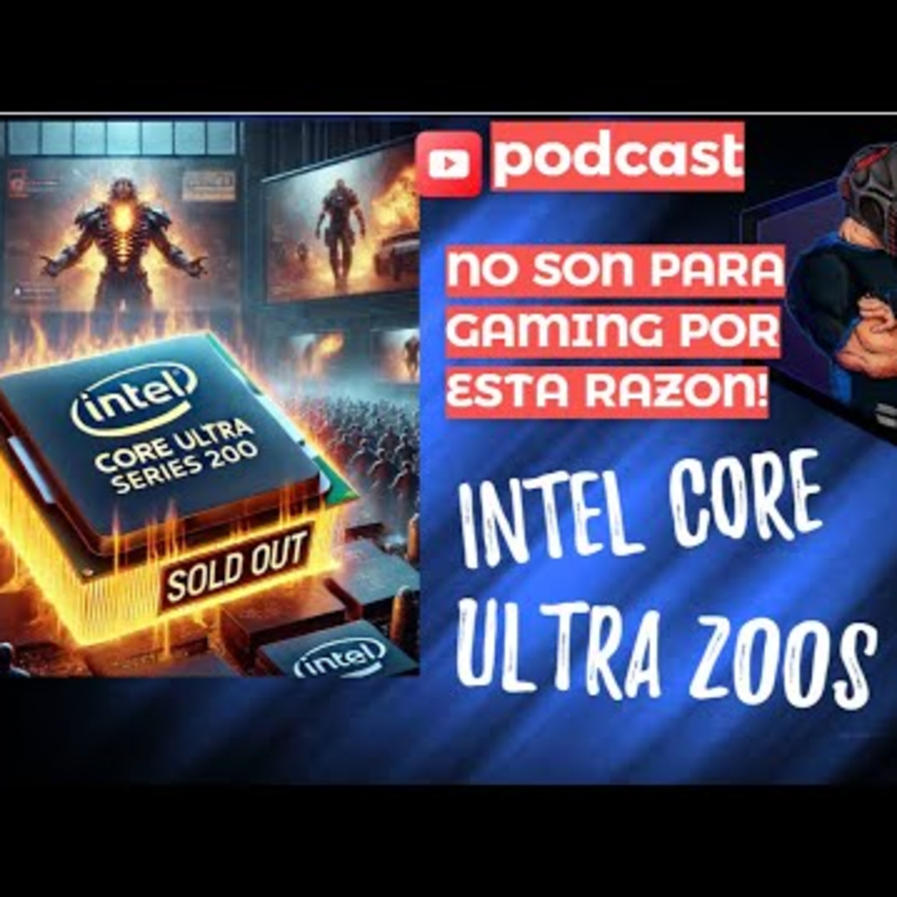ALTO! NO SON PARA PARA GAMING! INTEL CORE ULTRA 285K 265k 245k episode artwork
