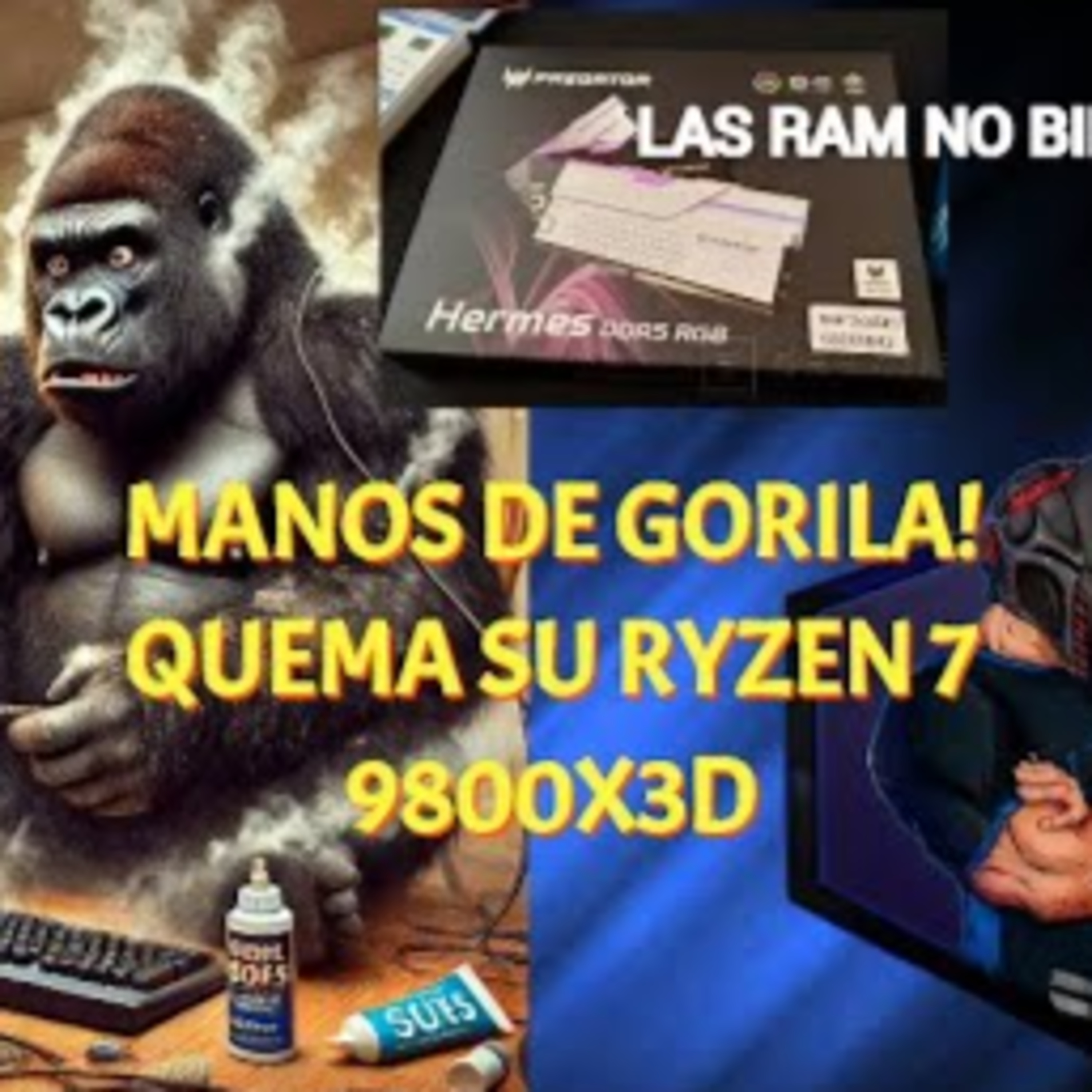 ¡MORRO QUEMÓ SU PC Y AHORA CULPA AL PROCESADOR! 😱 Las MEMORIAS NO BINARIAS de Predator están revolu episode artwork
