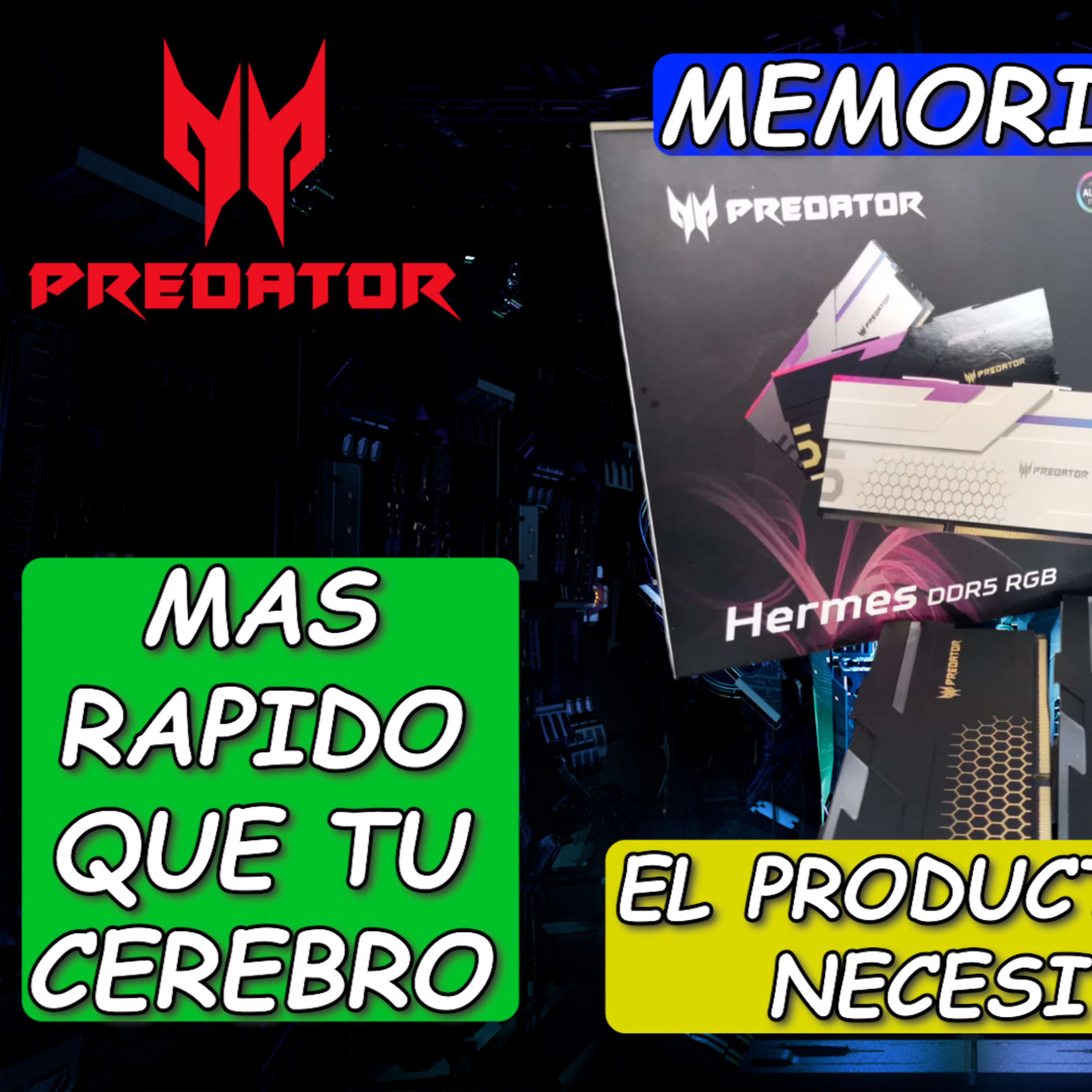¡LA NUEVA RAM QUE DESTROZARÁ TU PC! 🚀 Predator Hermes #predator #hermes @PredatorGaming  episode artwork