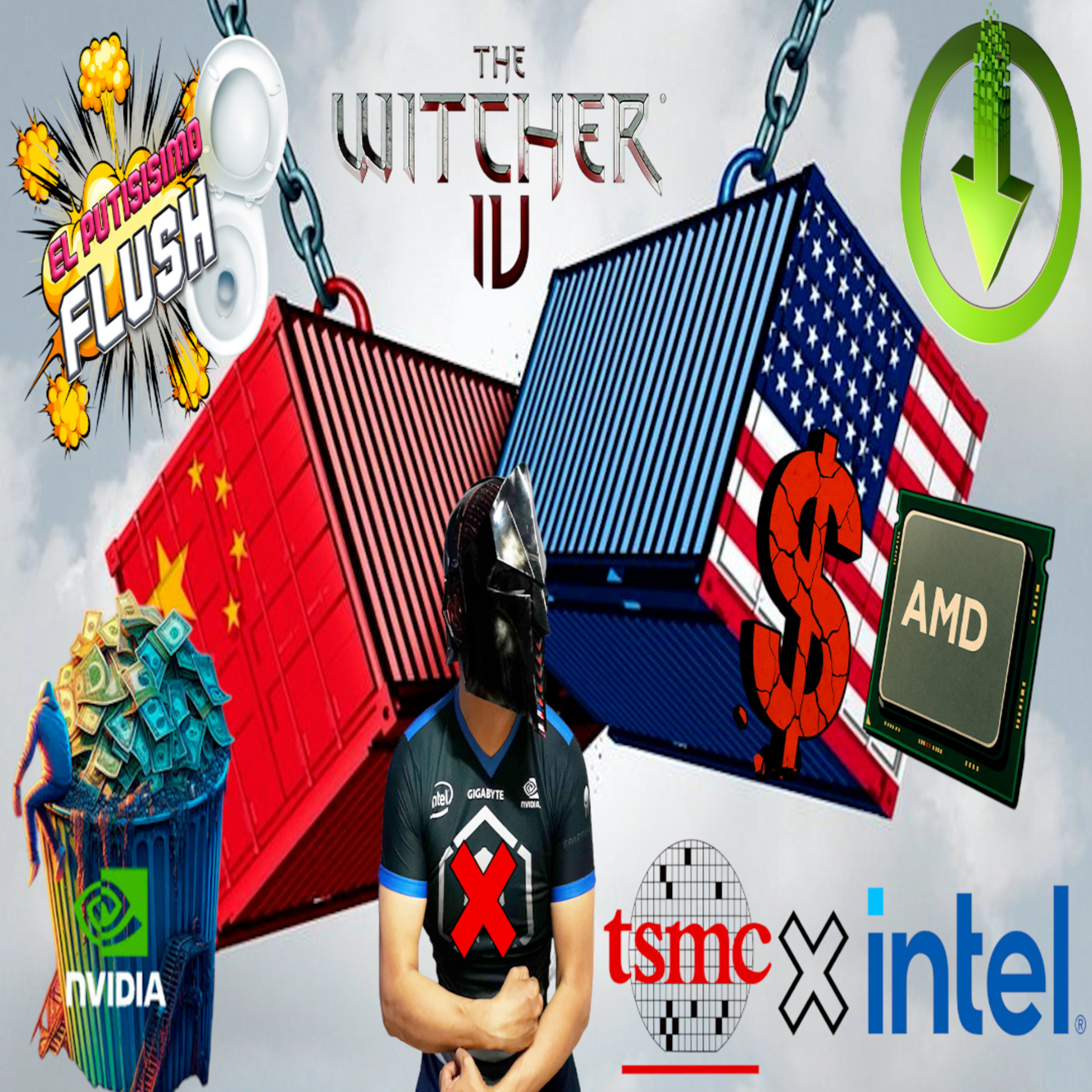 El Flush: Beta maldita infecta gamers, rumor Intel-TSMC se ven, Nvidia & AMD Pierden episode artwork