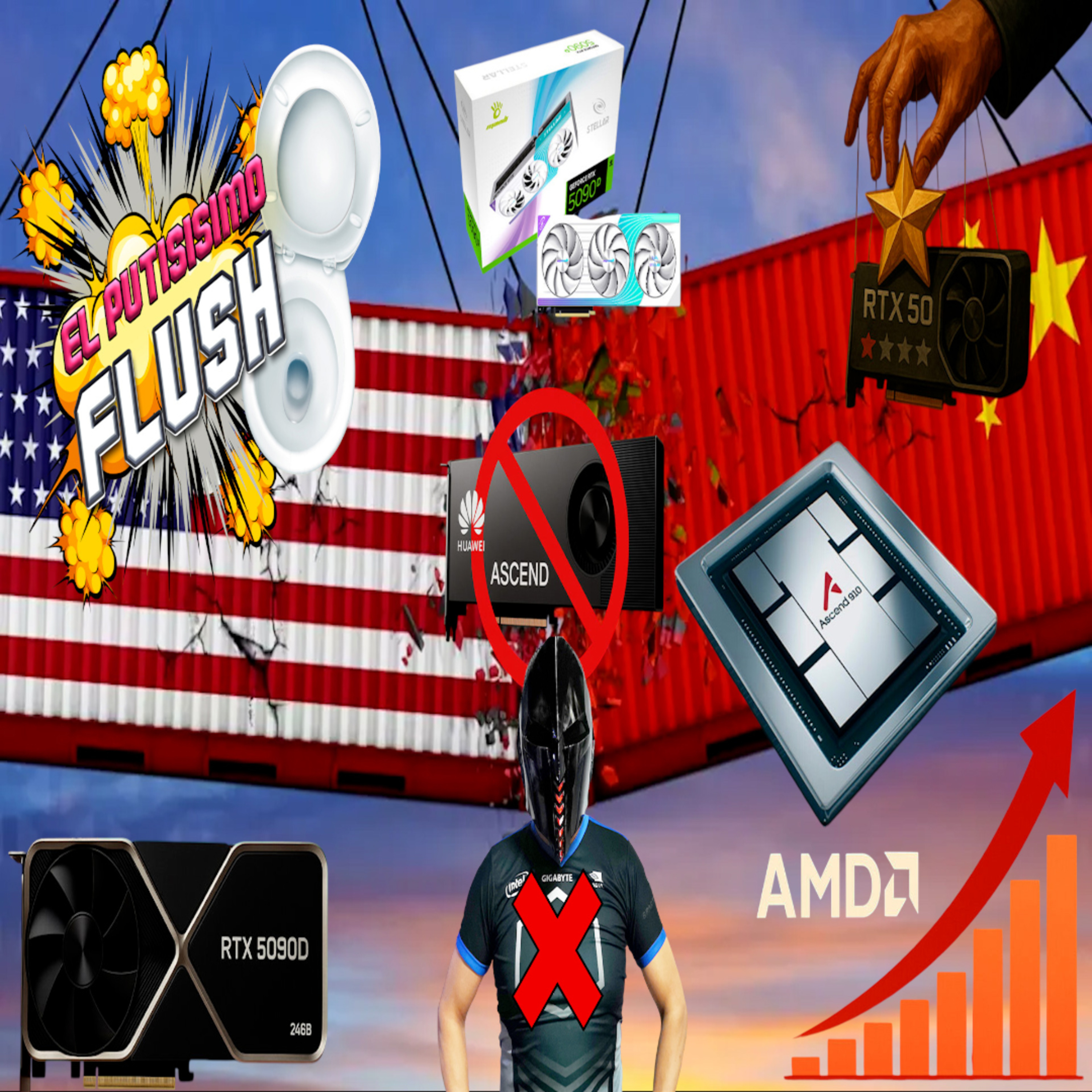 NVIDIA te controla, AMD se vuelve Dios, y Huawei ya casi te lee la mente ¿Listo para la verdad? episode artwork