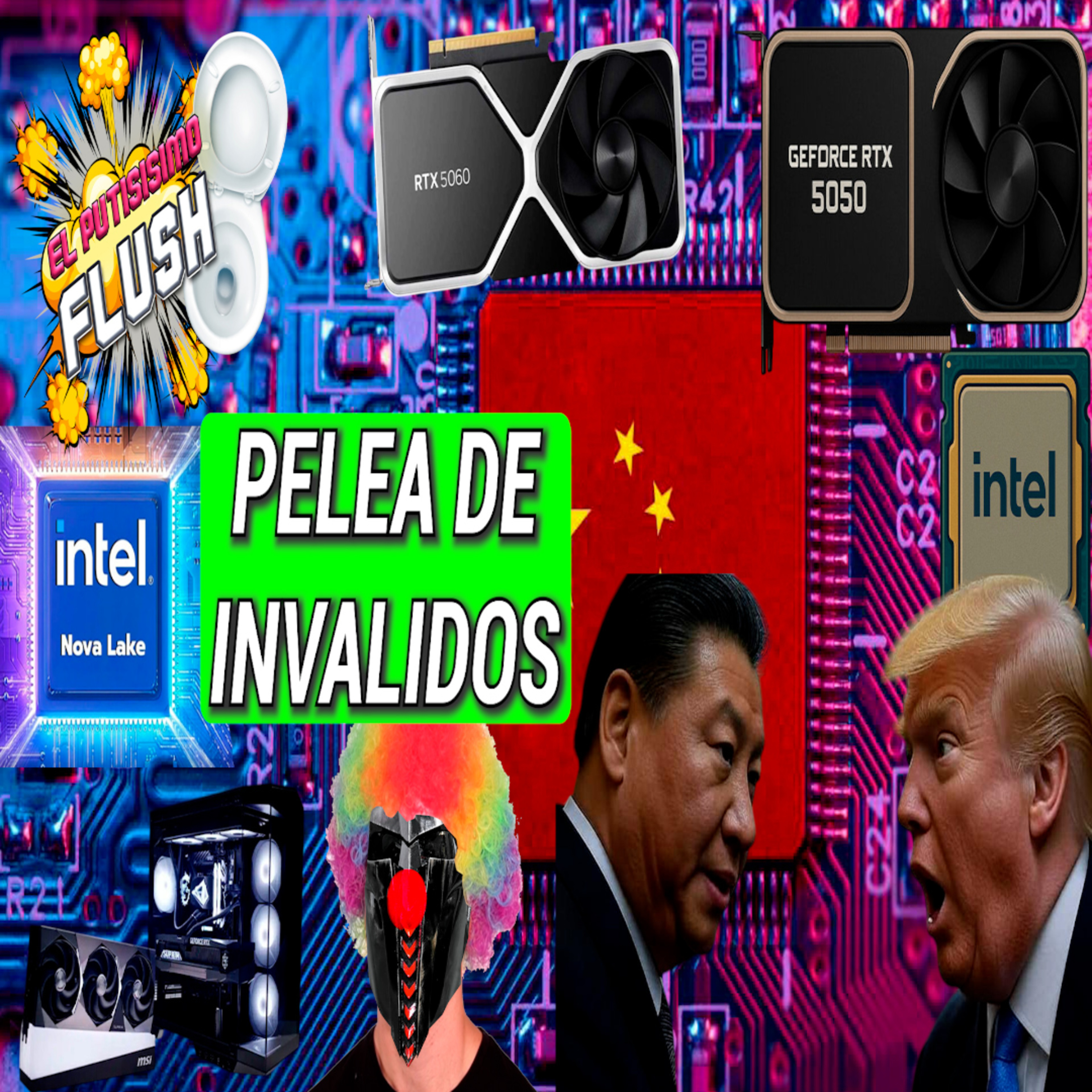 💥“¡SE QUEMA LA RTX 5090! China LE DECLARA LA GUERRA a EE.UU. en CHIPS y NVIDIA VENDE BASURA con MOÑO VERDE” 💥 episode artwork
