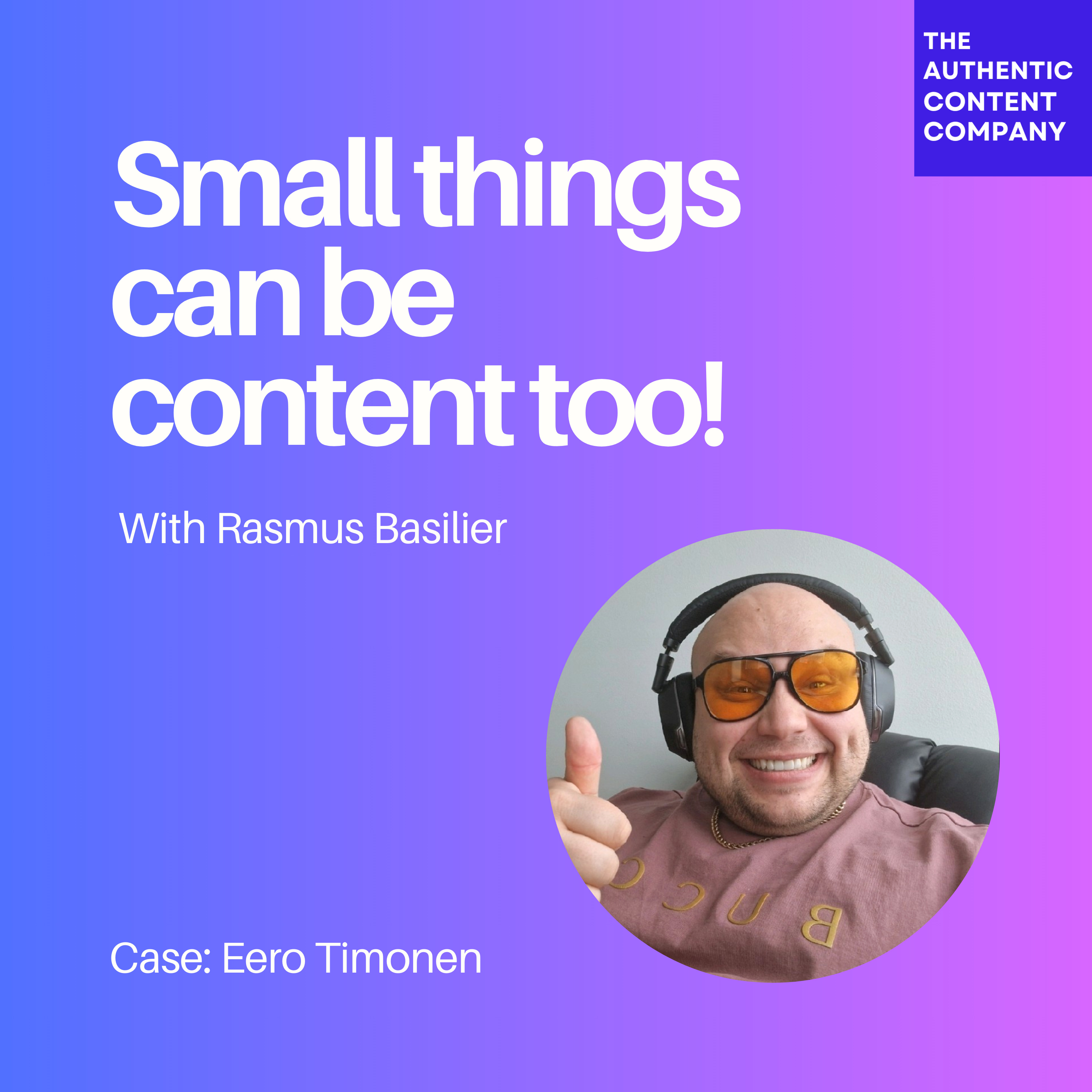 The Authentic Content Method w. Rasmus Basilier