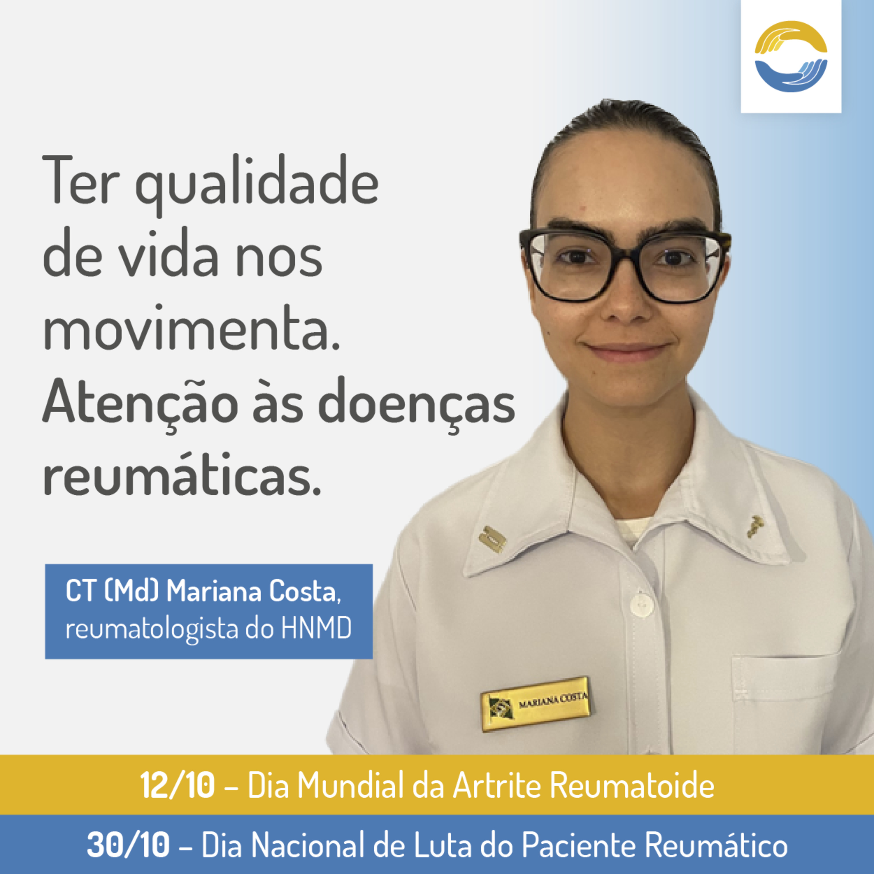 #80 - Ter qualidade de vida nos movimenta. Atenção às doenças reumáticas. episode artwork